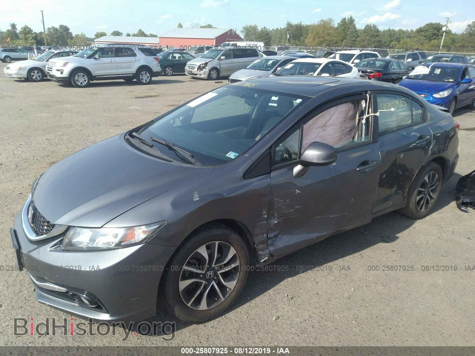 2013 HONDA CIVIC - VIN: 19XFB2F91DE012161 - Фото 2