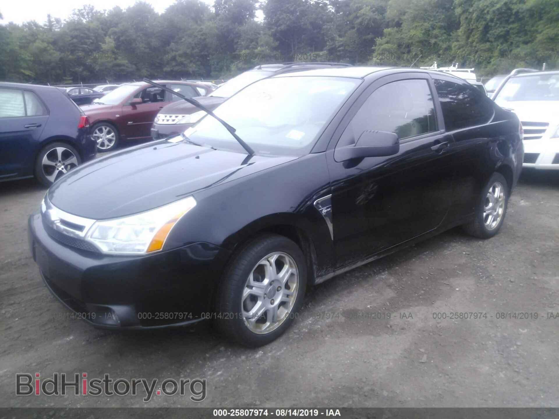 2008 FORD FOCUS - VIN: 1FAHP33N88W154722 - Фото 2