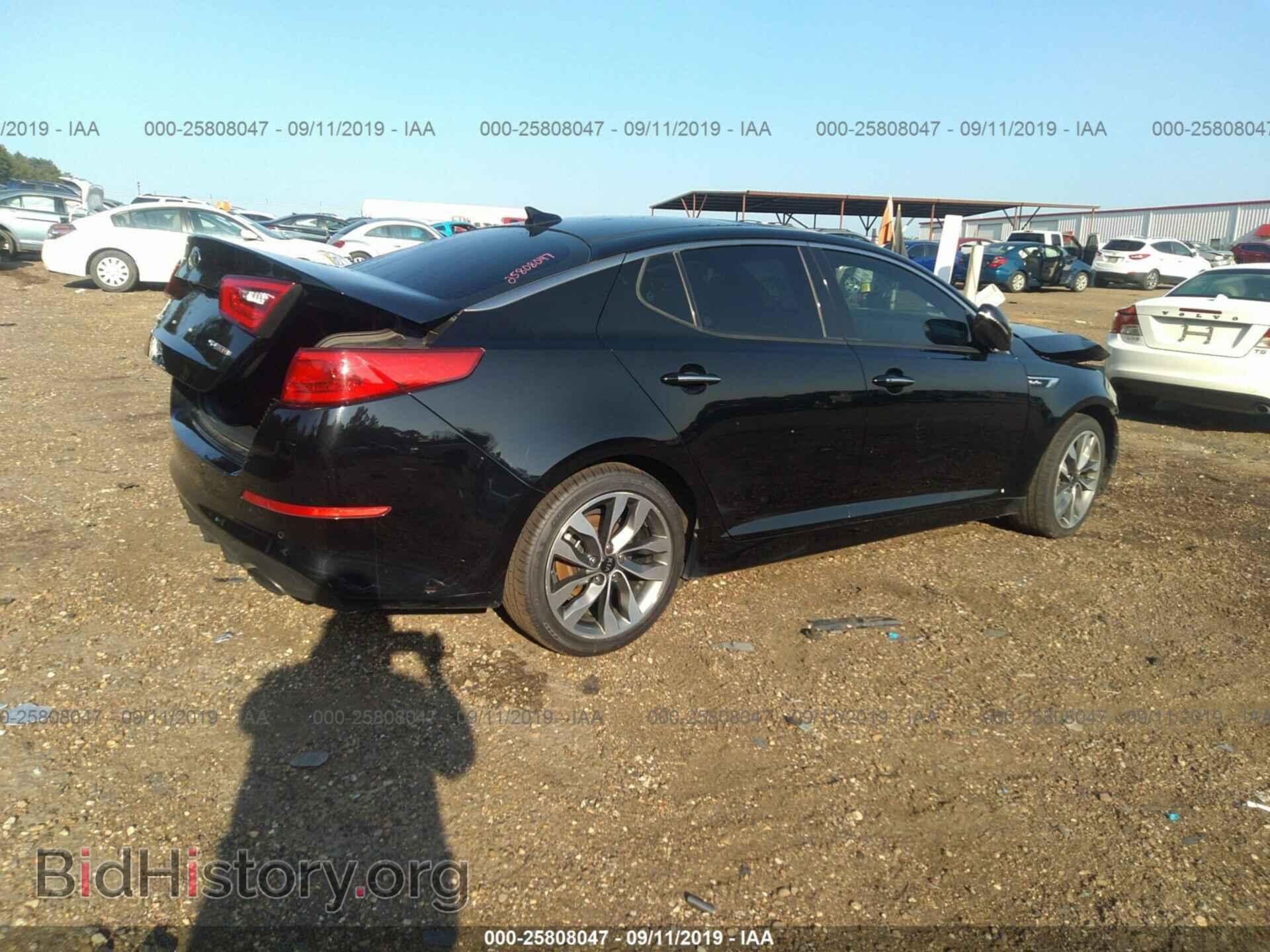 2015 KIA OPTIMA - VIN: 5XXGR4A64FG427087 - Фото 4