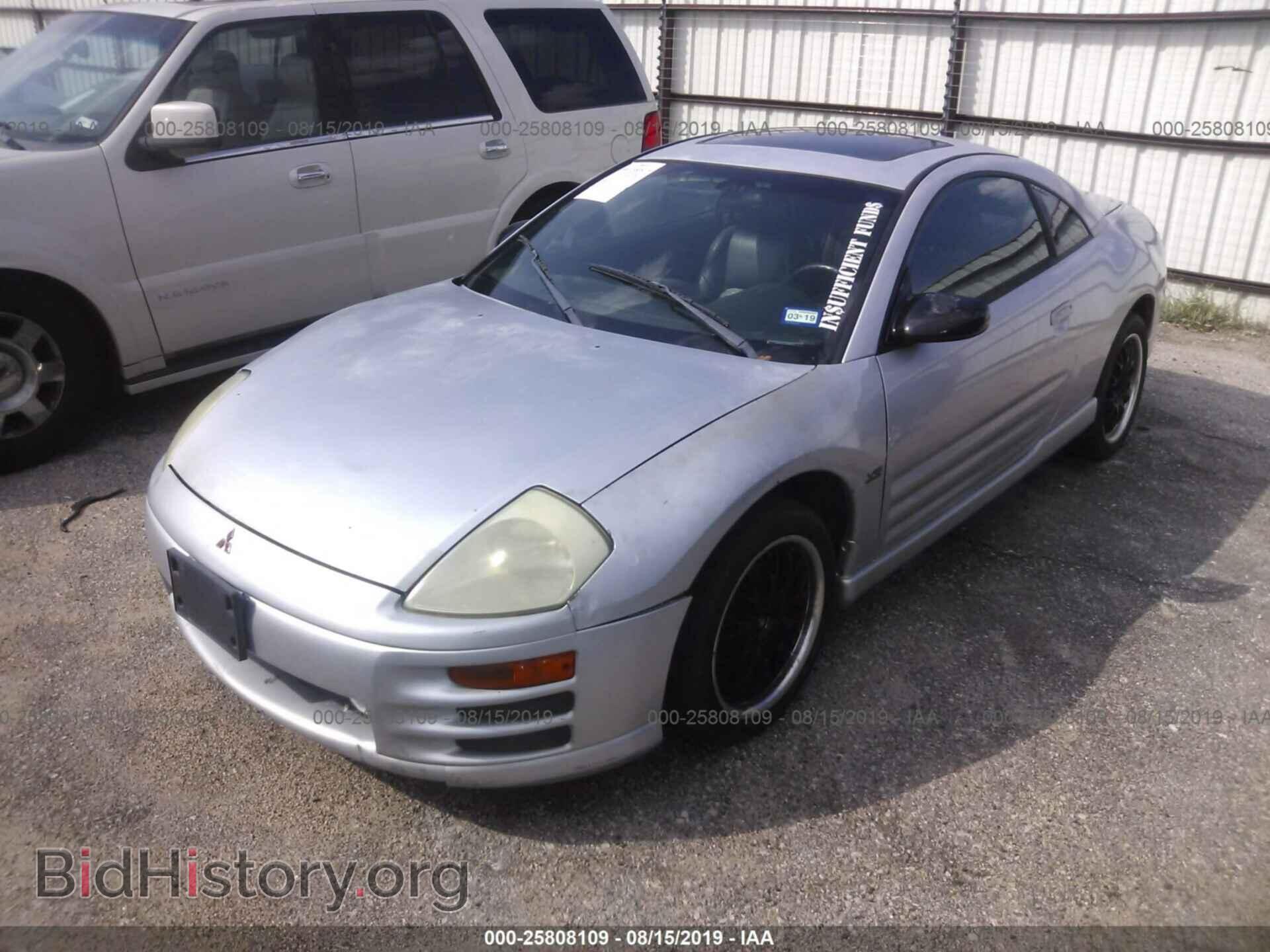 2001 MITSUBISHI ECLIPSE - VIN: 4A3AC84H61E036495 - Фото 2