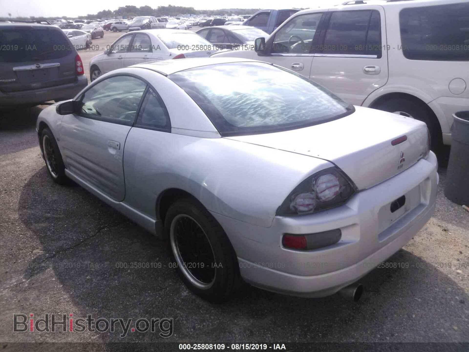 2001 MITSUBISHI ECLIPSE - VIN: 4A3AC84H61E036495 - Фото 3