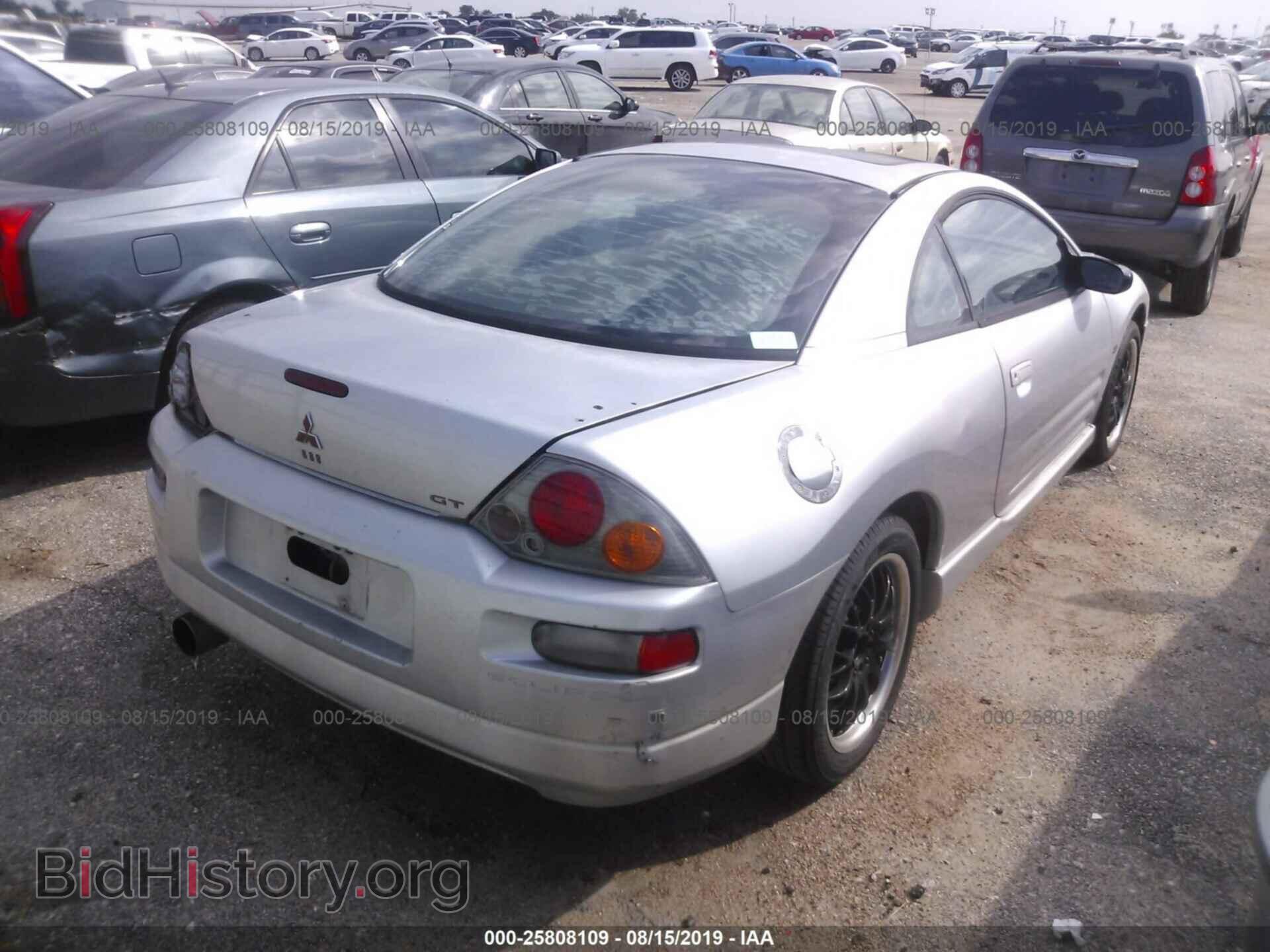 2001 MITSUBISHI ECLIPSE - VIN: 4A3AC84H61E036495 - Фото 4