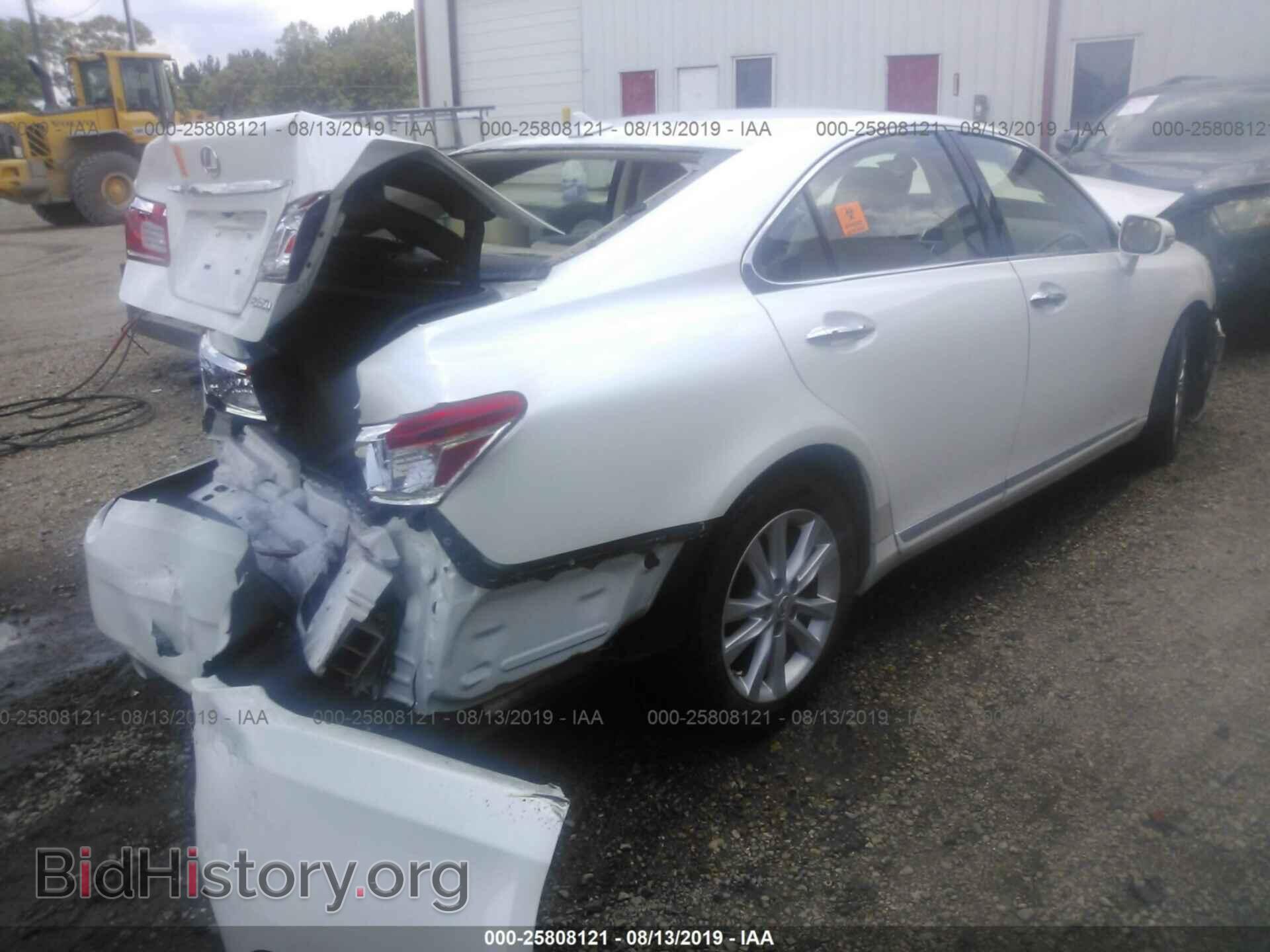 2012 LEXUS ES - VIN: JTHBK1EGXC2506506 - Photo 4