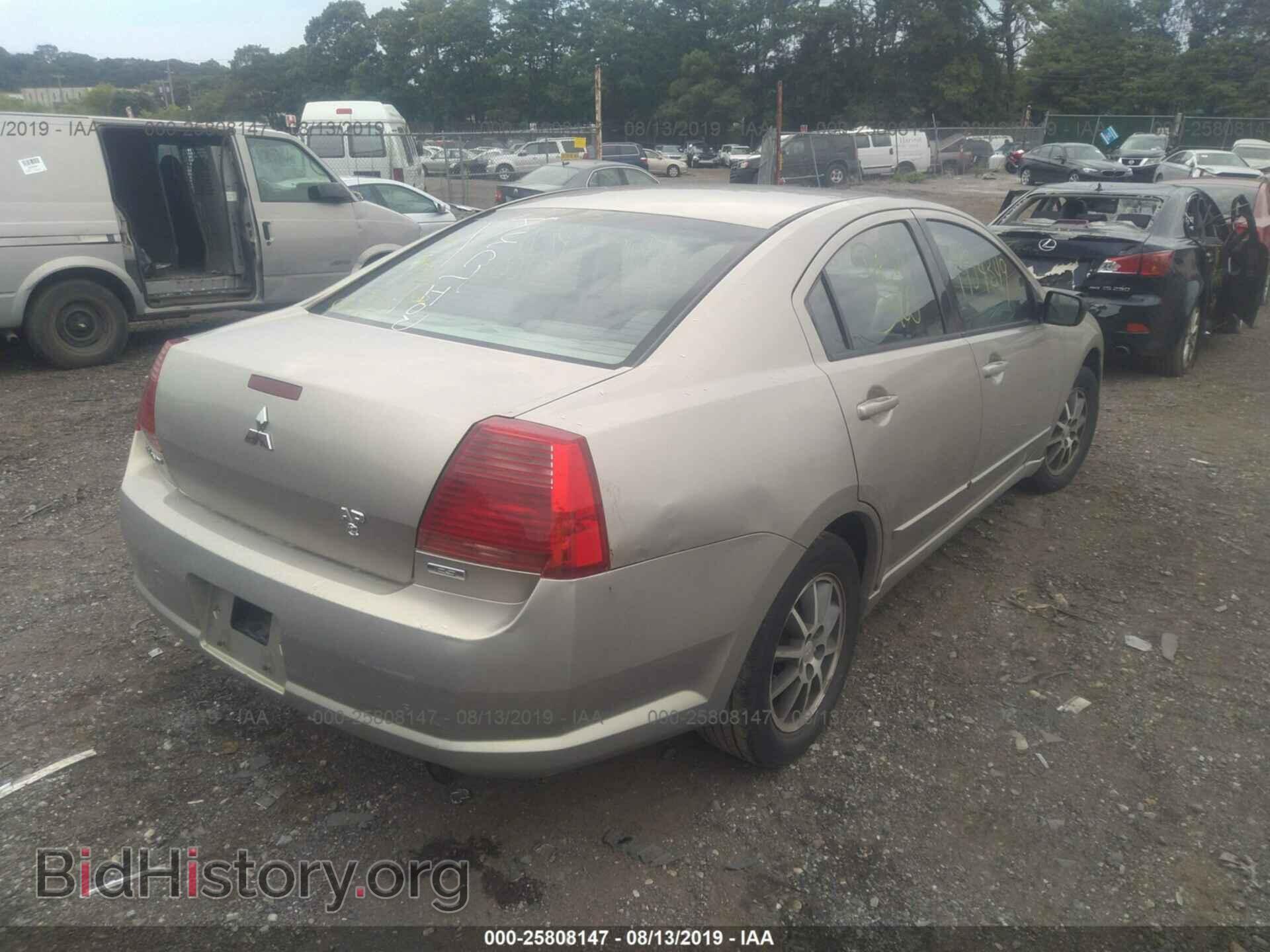 2005 MITSUBISHI GALANT - VIN: 4A3AB36F15E029512 - Фото 4