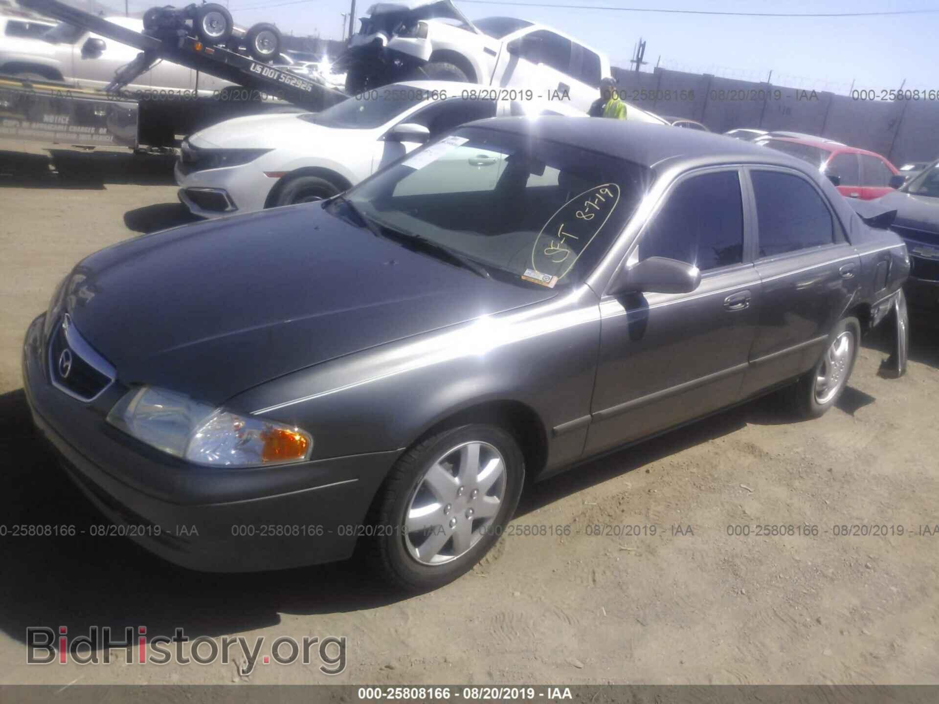 2000 MAZDA 626 - VIN: 1YVGF22C8Y5121433 - Фото 2