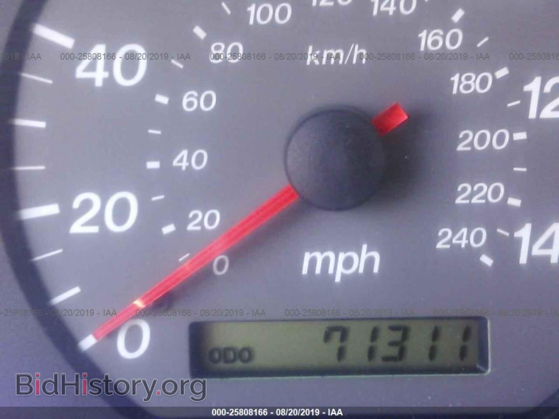 2000 MAZDA 626 - VIN: 1YVGF22C8Y5121433 - Фото 7