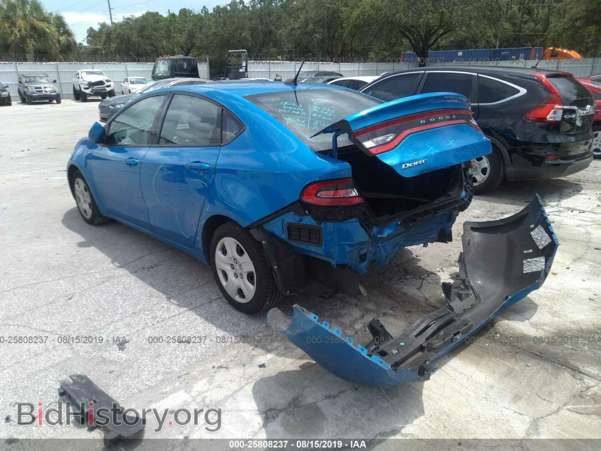 2015 DODGE DART - VIN: 1C3CDFAA8FD337825 - Фото 3