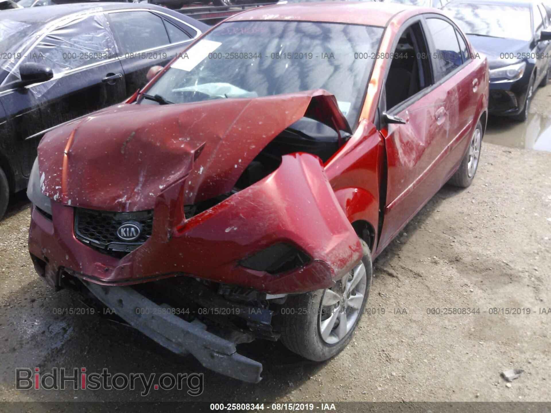 2011 KIA RIO - VIN: KNADH4A33B6940963 - Фото 2