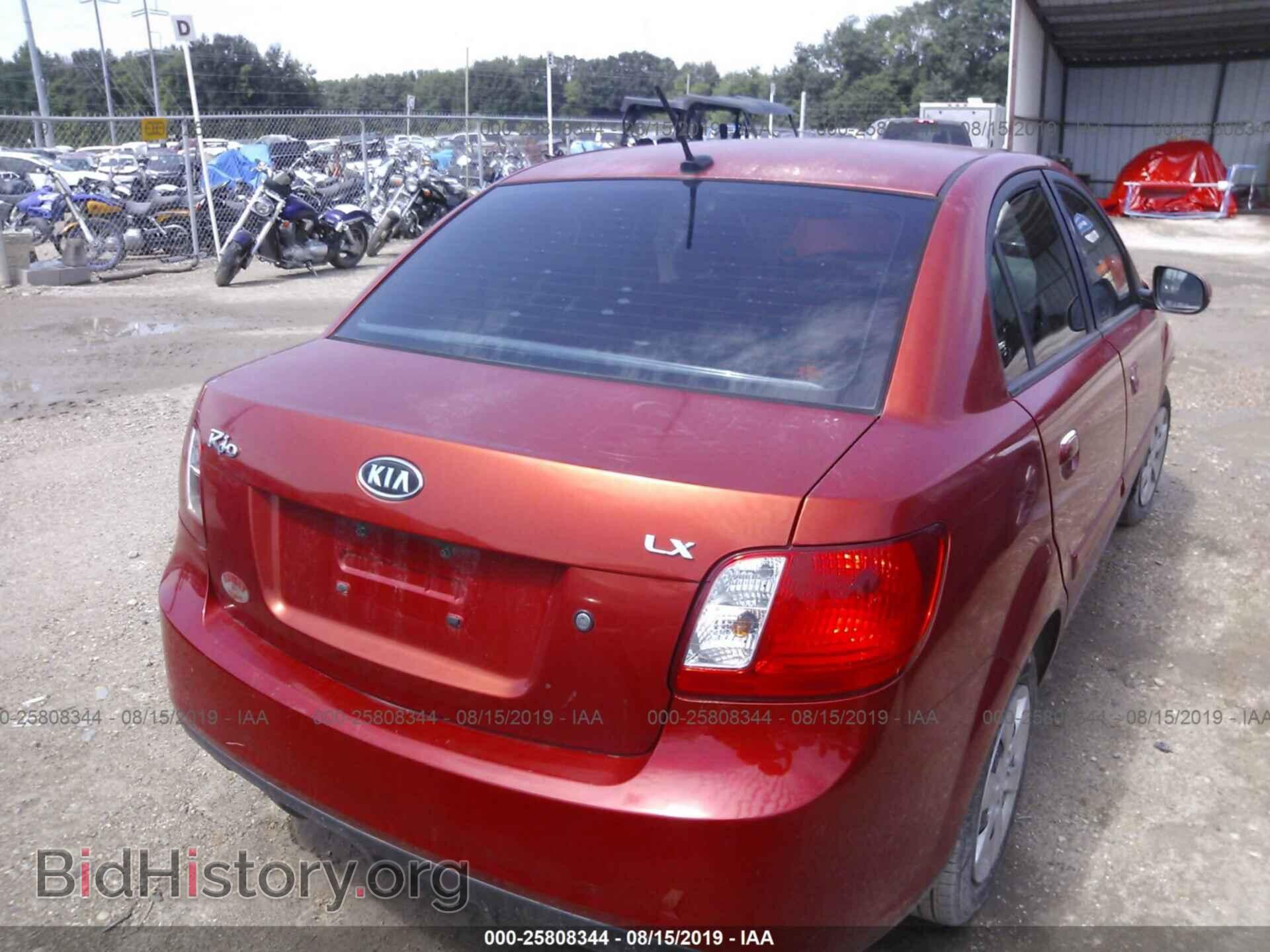 2011 KIA RIO - VIN: KNADH4A33B6940963 - Фото 4