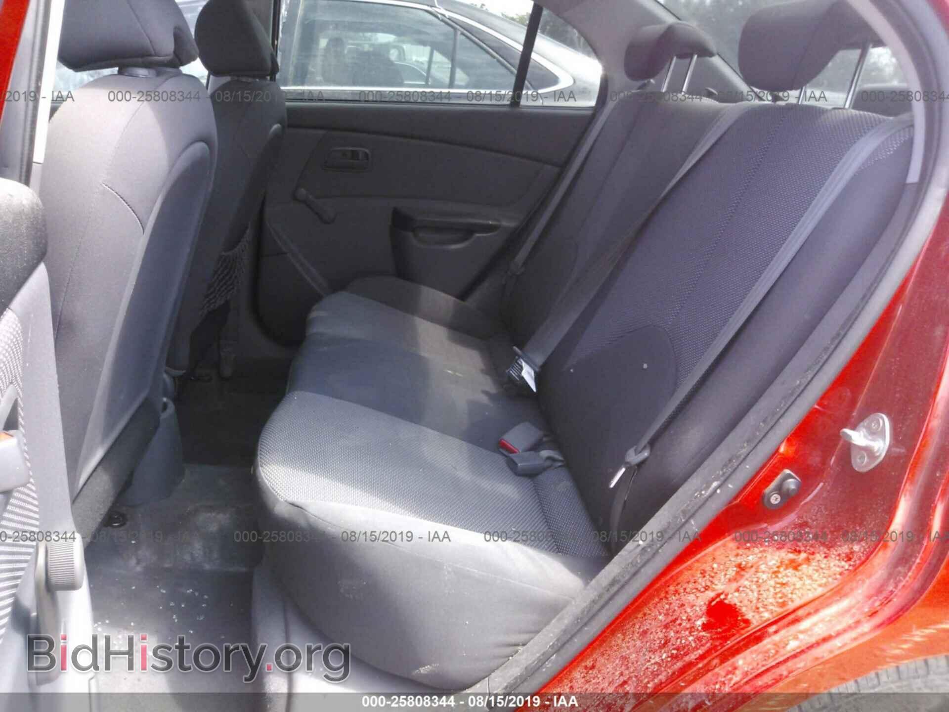 2011 KIA RIO - VIN: KNADH4A33B6940963 - Фото 8