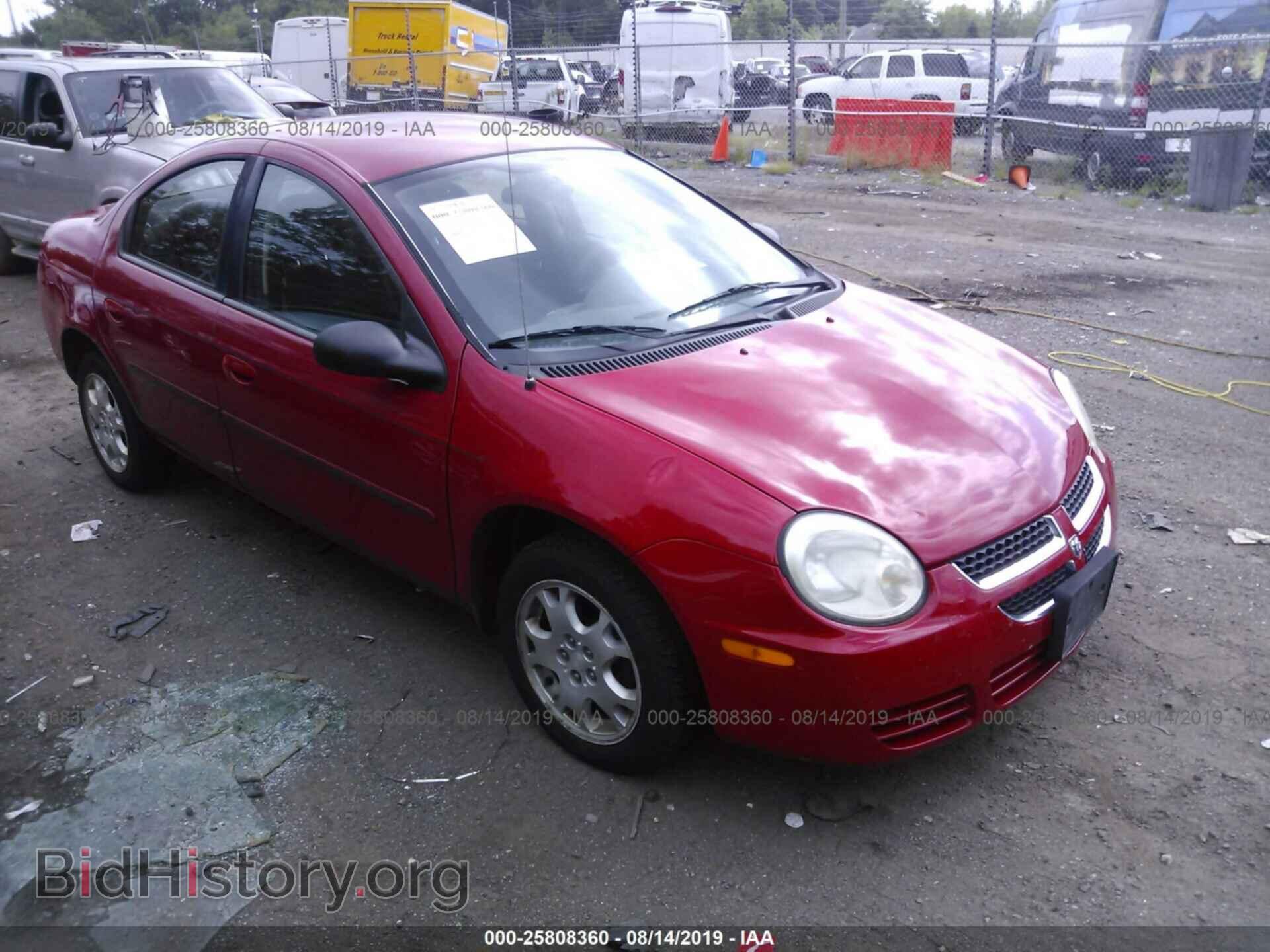 Photo 1B3ES56C05D218942 - Dodge Neon 2005