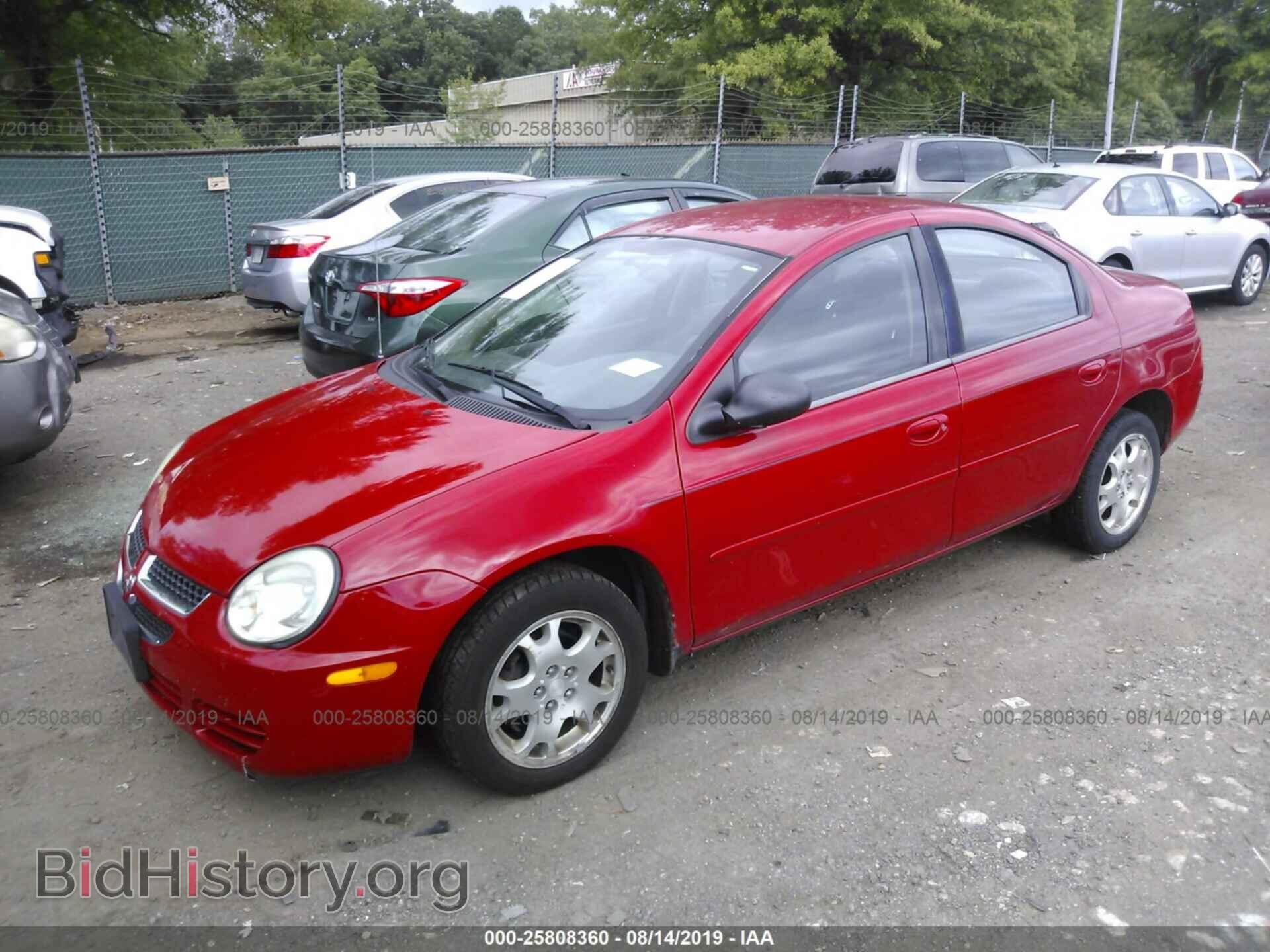 2005 Dodge Neon - VIN: 1B3ES56C05D218942 - Фото 2