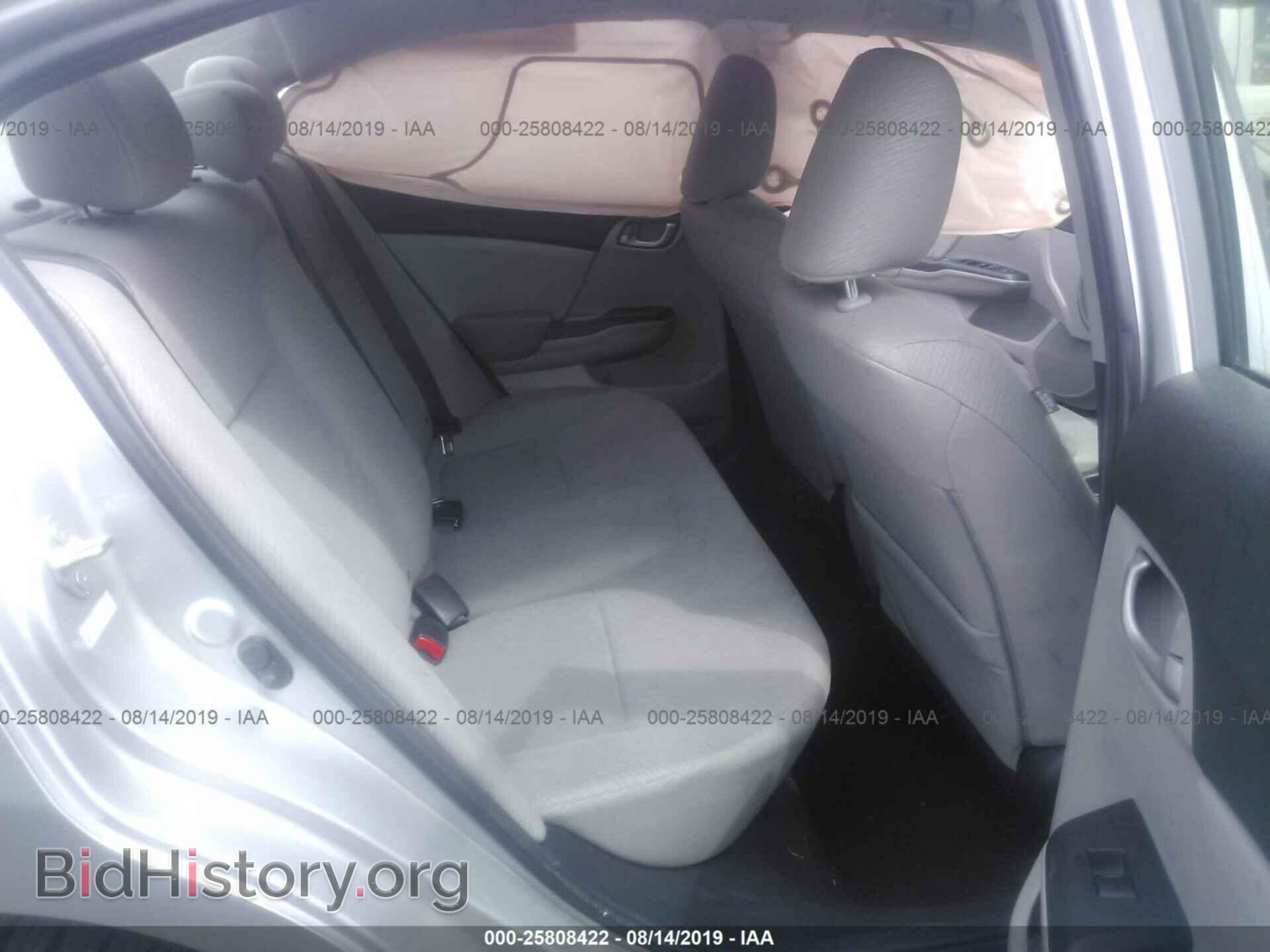 2013 HONDA CIVIC - VIN: 2HGFB2F55DH588788 - Фото 8