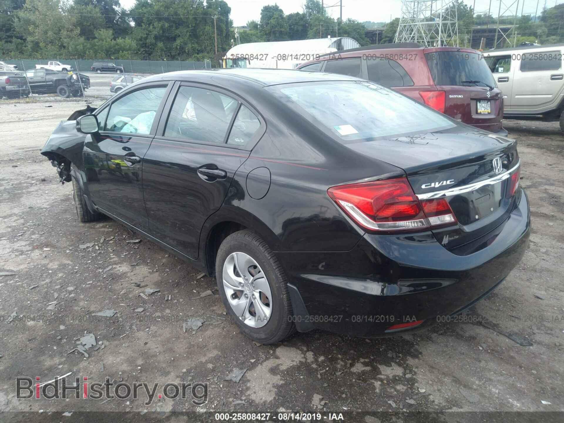 2013 HONDA CIVIC - VIN: 2HGFB2F57DH555811 - Фото 3