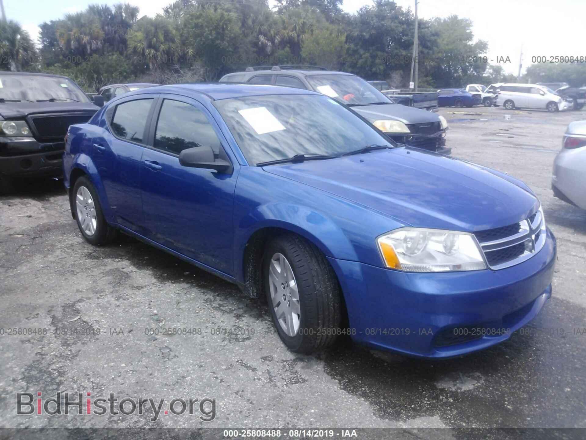 Photo 1C3CDZAB4DN771046 - DODGE AVENGER 2013