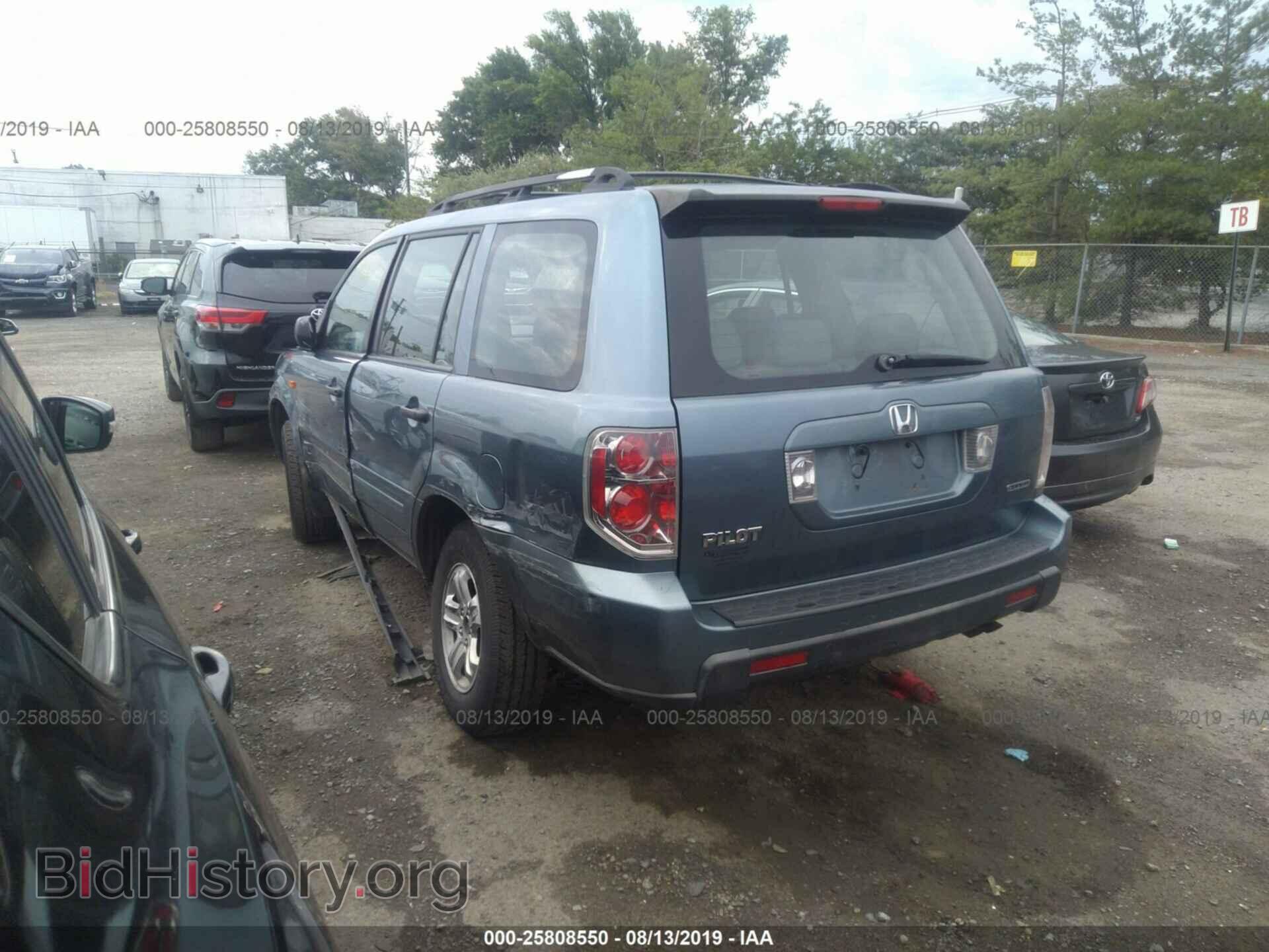 2006 HONDA PILOT - VIN: 5FNYF18196B016325 - Фото 3