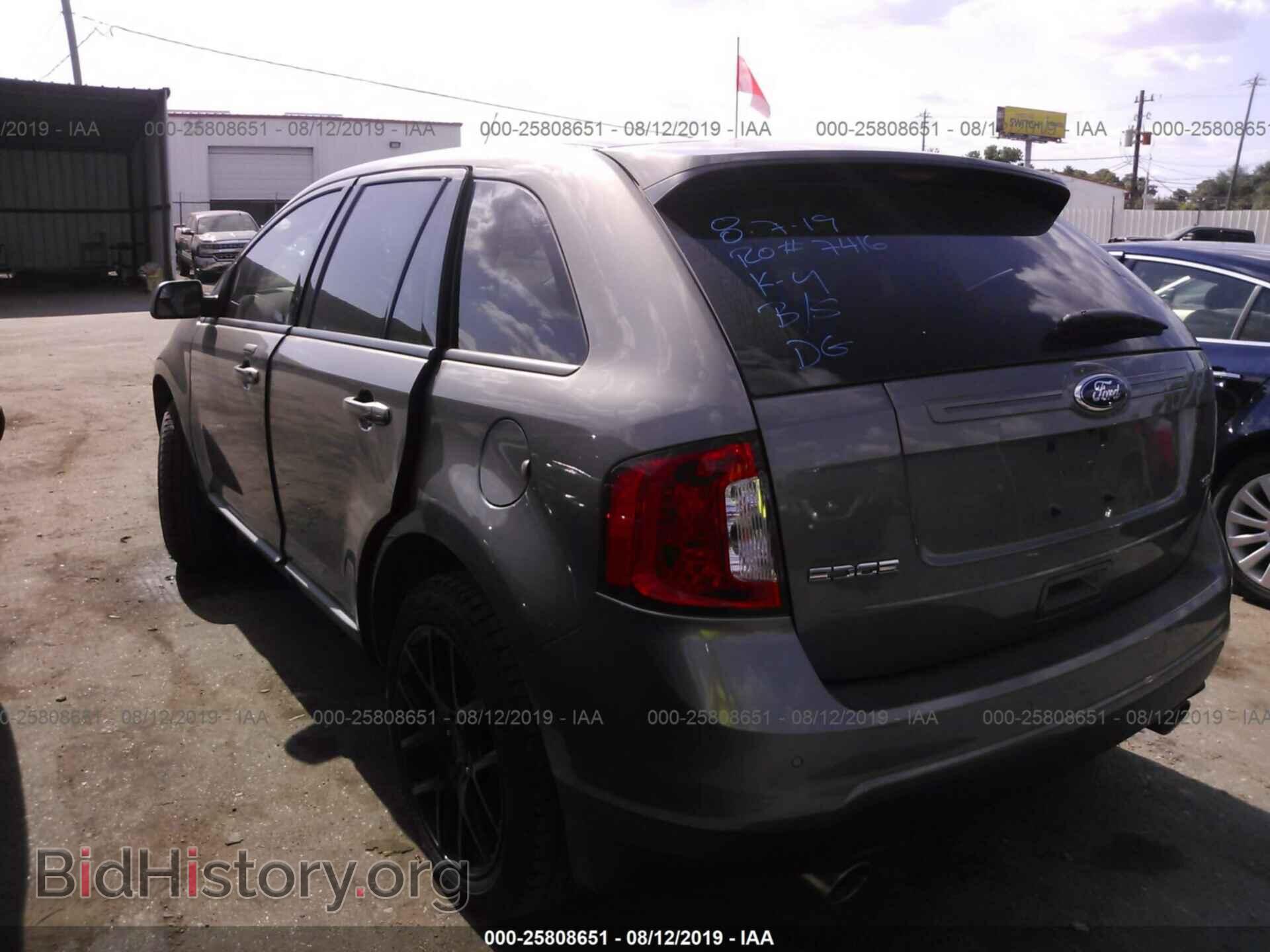 2014 FORD EDGE - VIN: 2FMDK3JC2EBB81612 - Фото 3