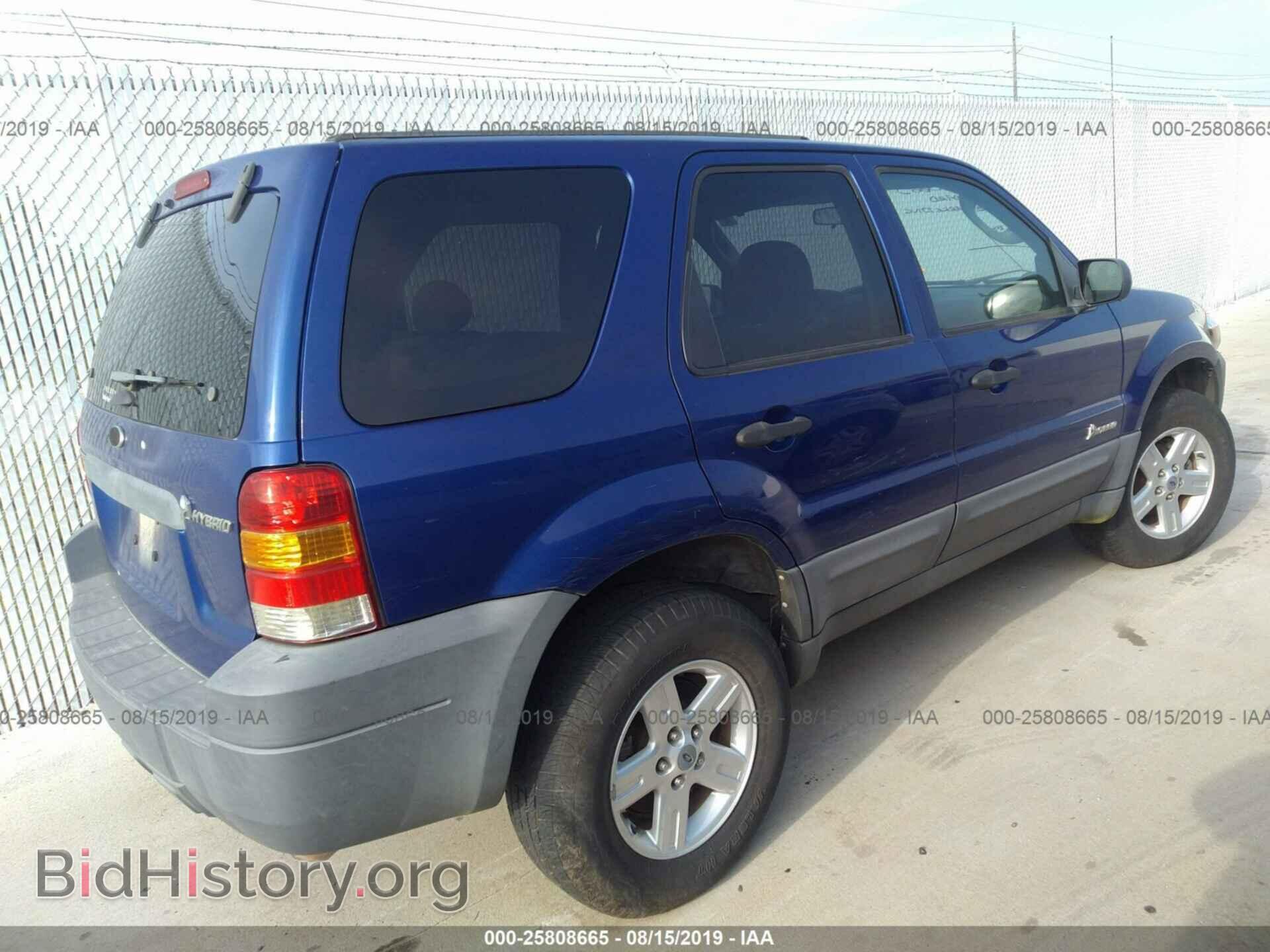2005 FORD ESCAPE - VIN: 1FMCU95H85KD16354 - Фото 4