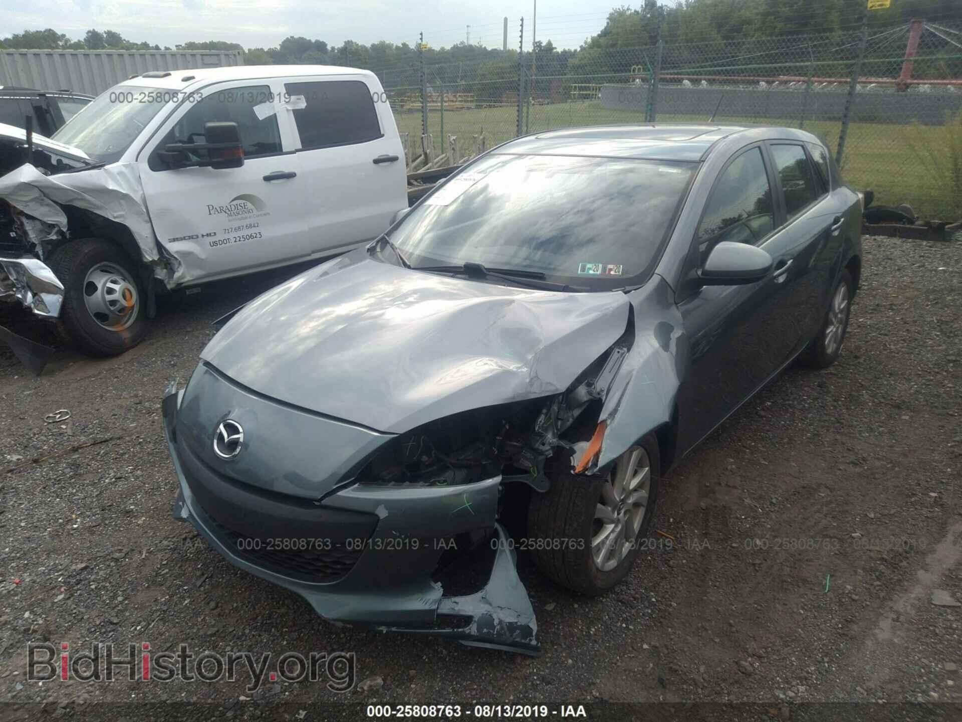 2013 MAZDA 3 - VIN: JM1BL1MP4D1754631 - Фото 2
