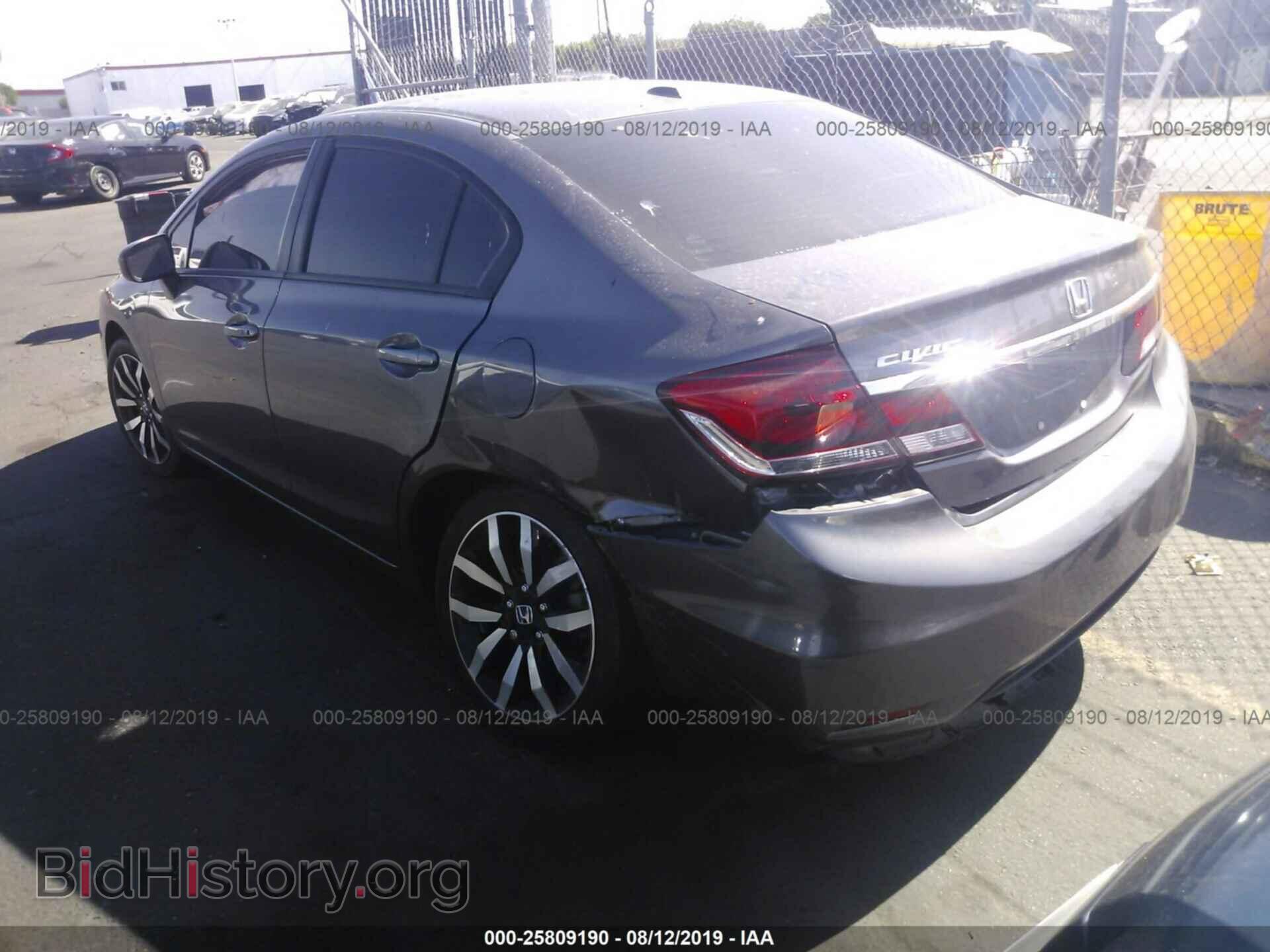2014 HONDA CIVIC - VIN: 19XFB2F92EE240493 - Фото 3