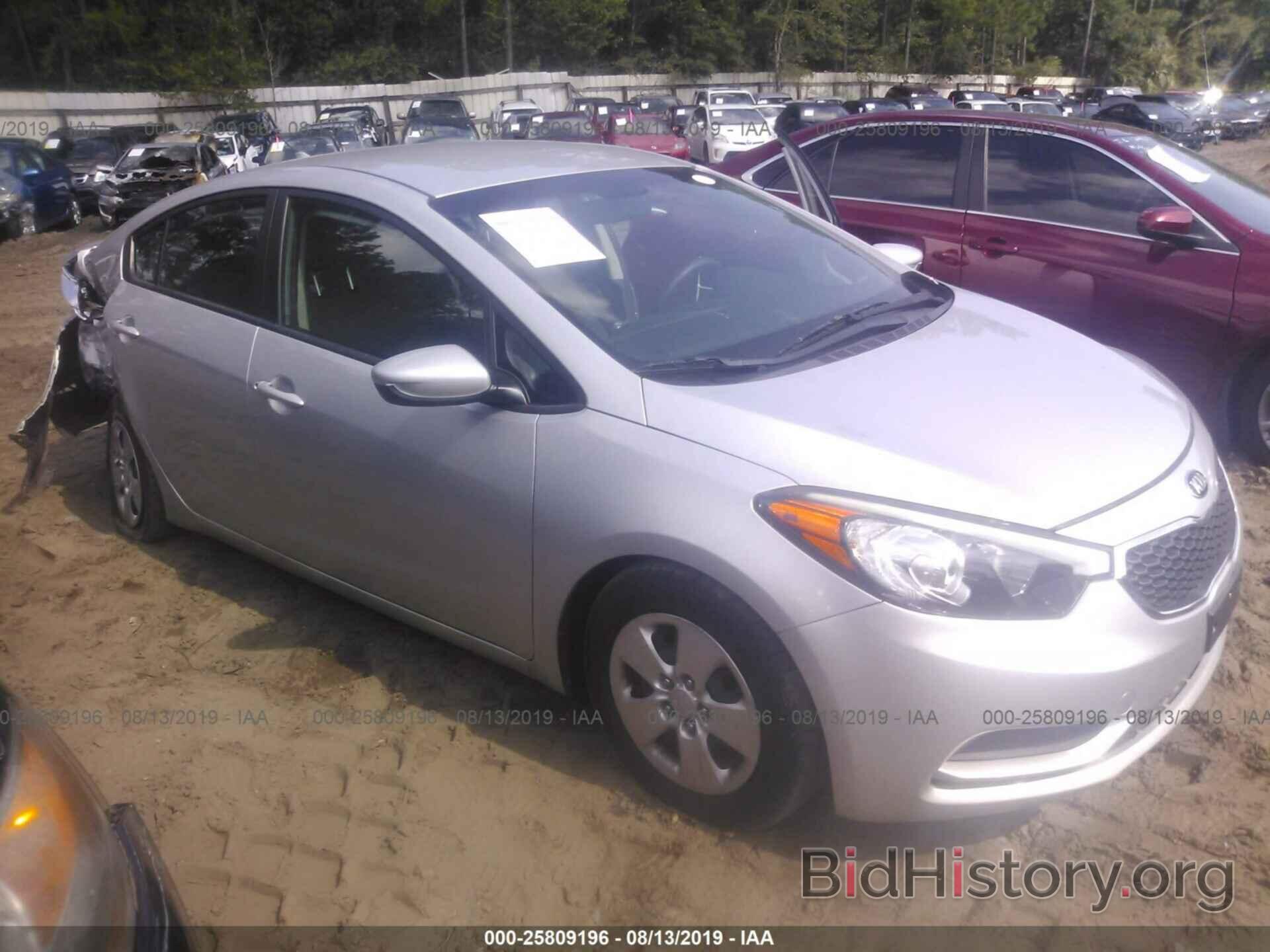 Photo KNAFK4A67F5433211 - KIA FORTE 2015