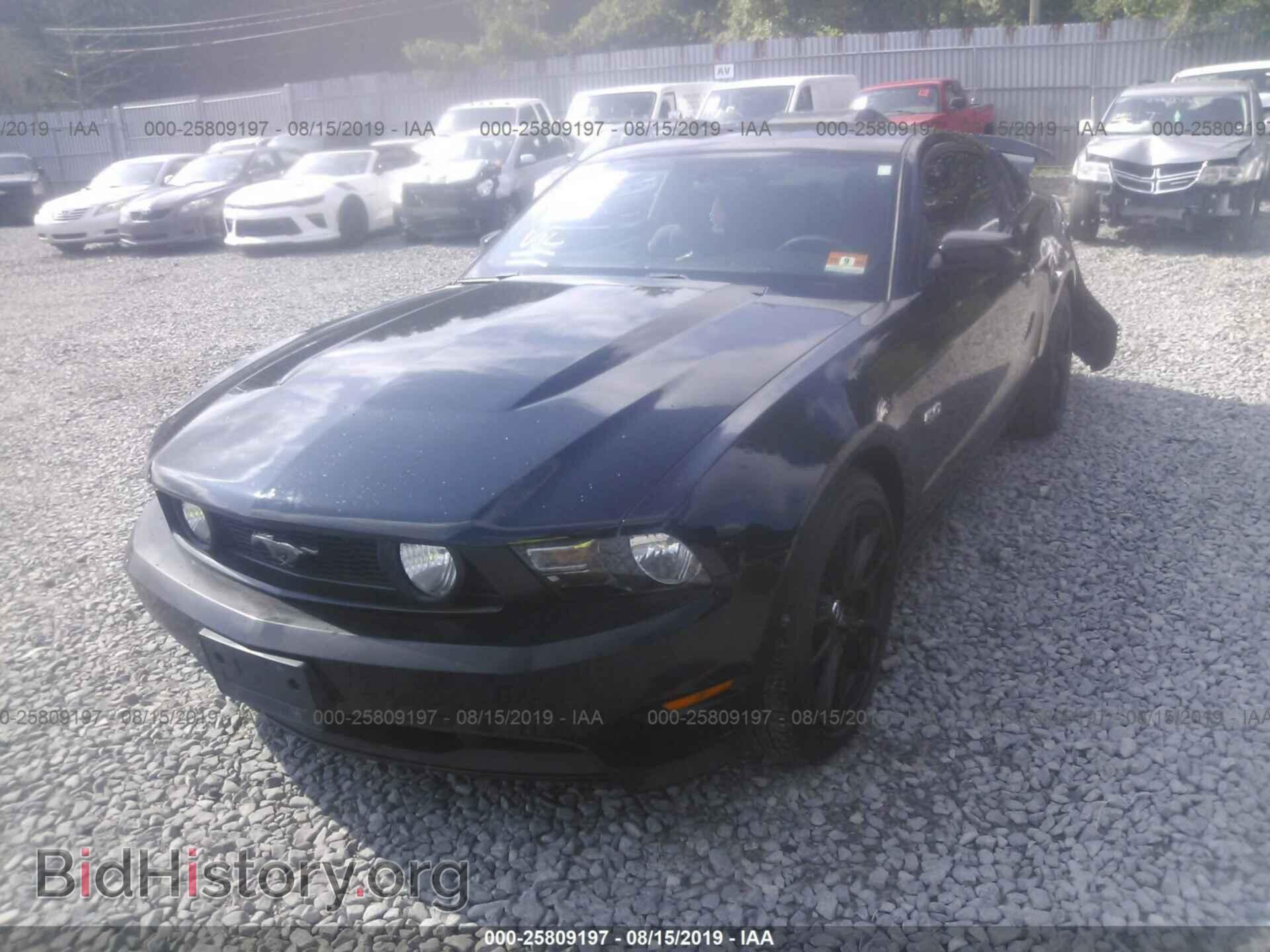 2012 FORD MUSTANG - VIN: 1ZVBP8CF9C5236041 - Фото 2