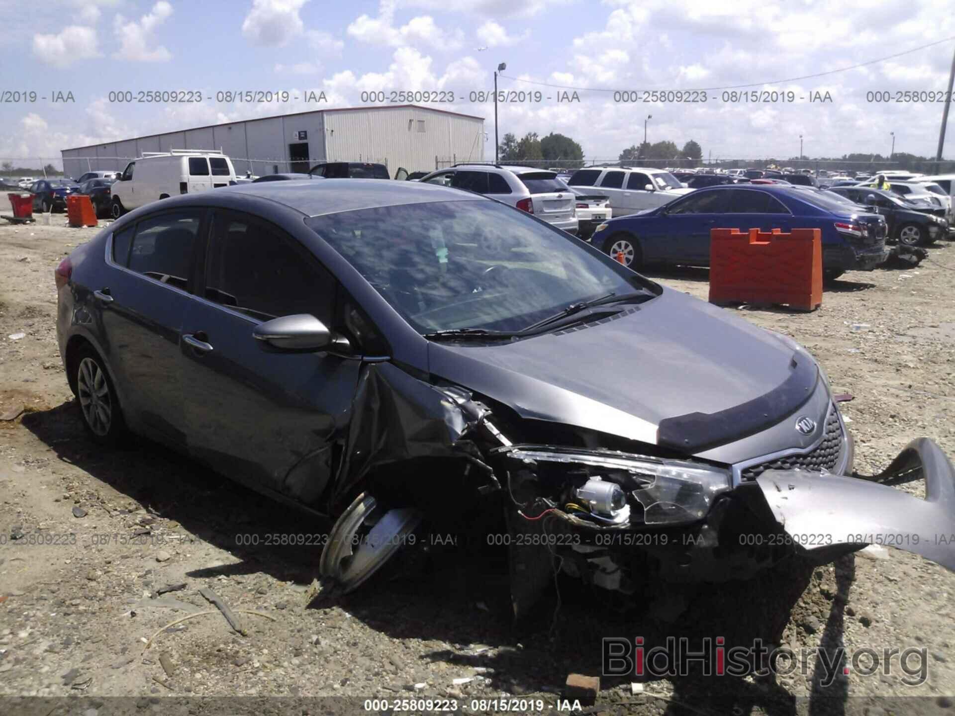 Photo KNAFX4A81F5301886 - KIA FORTE 2015