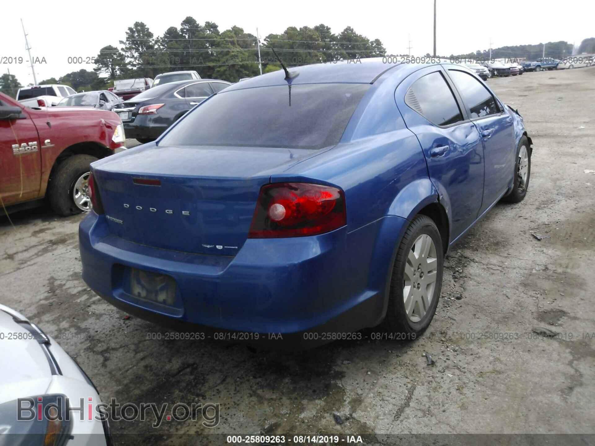 2014 DODGE AVENGER - VIN: 1C3CDZAB6EN125945 - Фото 4