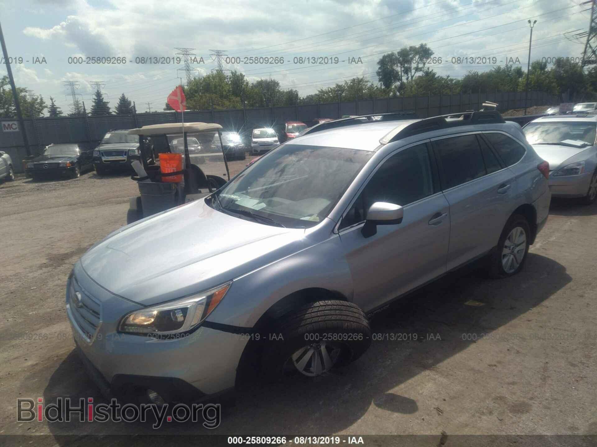 2015 SUBARU OUTBACK - VIN: 4S4BSBCCXF3331563 - Фото 2