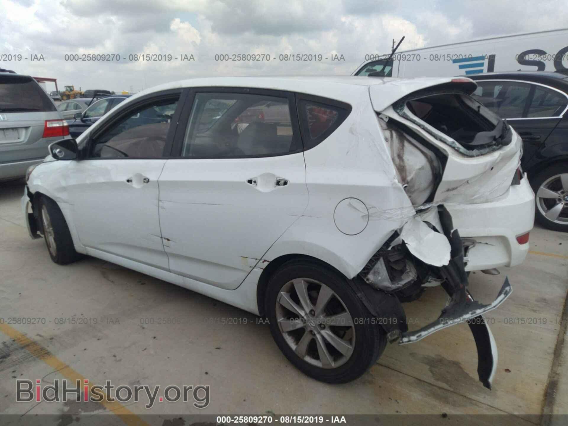 2012 HYUNDAI ACCENT - VIN: KMHCU5AE4CU027462 - Фото 3