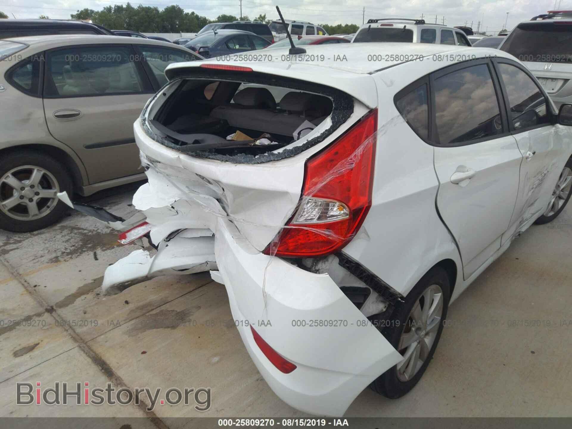 2012 HYUNDAI ACCENT - VIN: KMHCU5AE4CU027462 - Фото 6