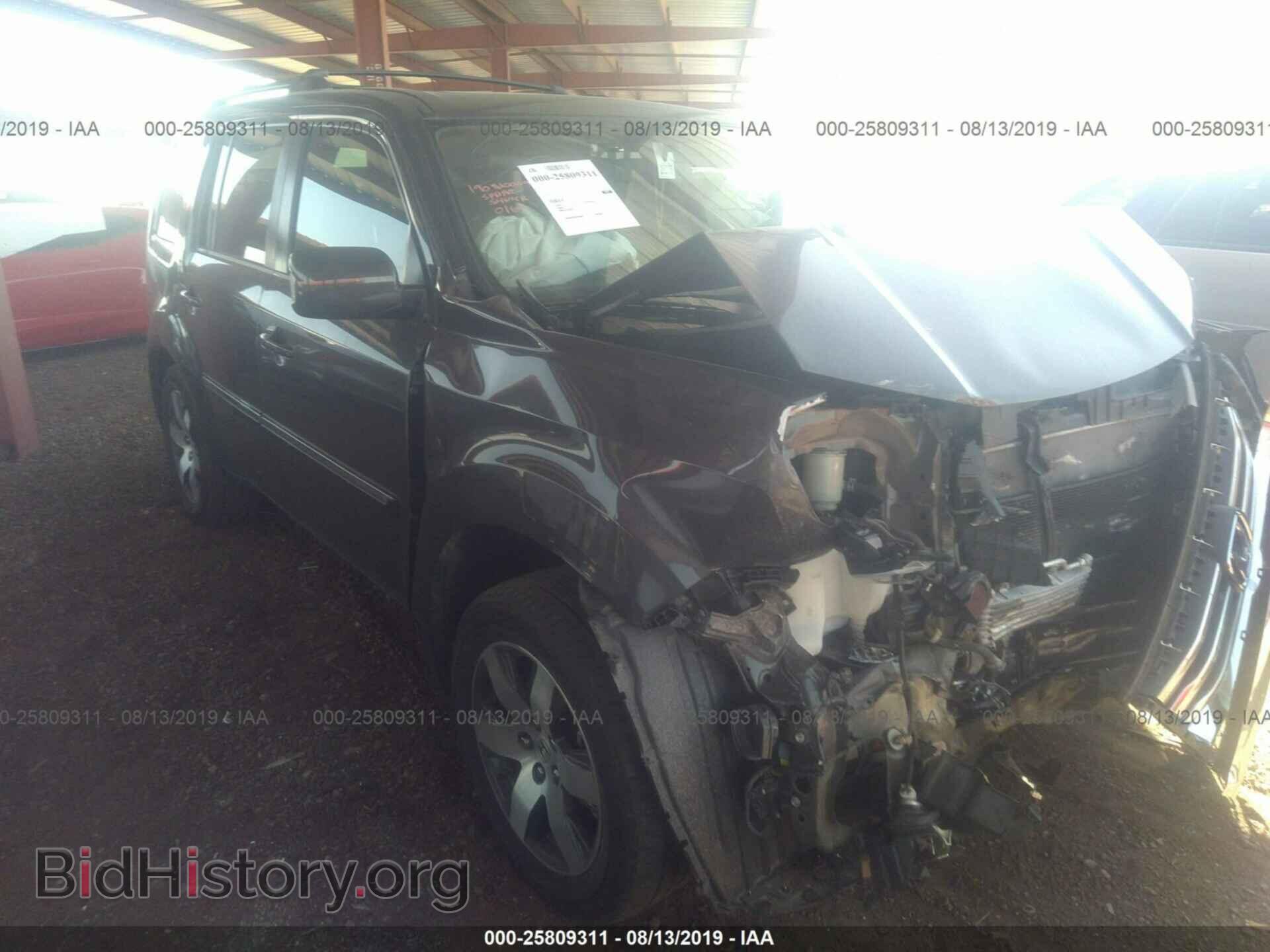 Photo 5FNYF4H91DB030160 - HONDA PILOT 2013