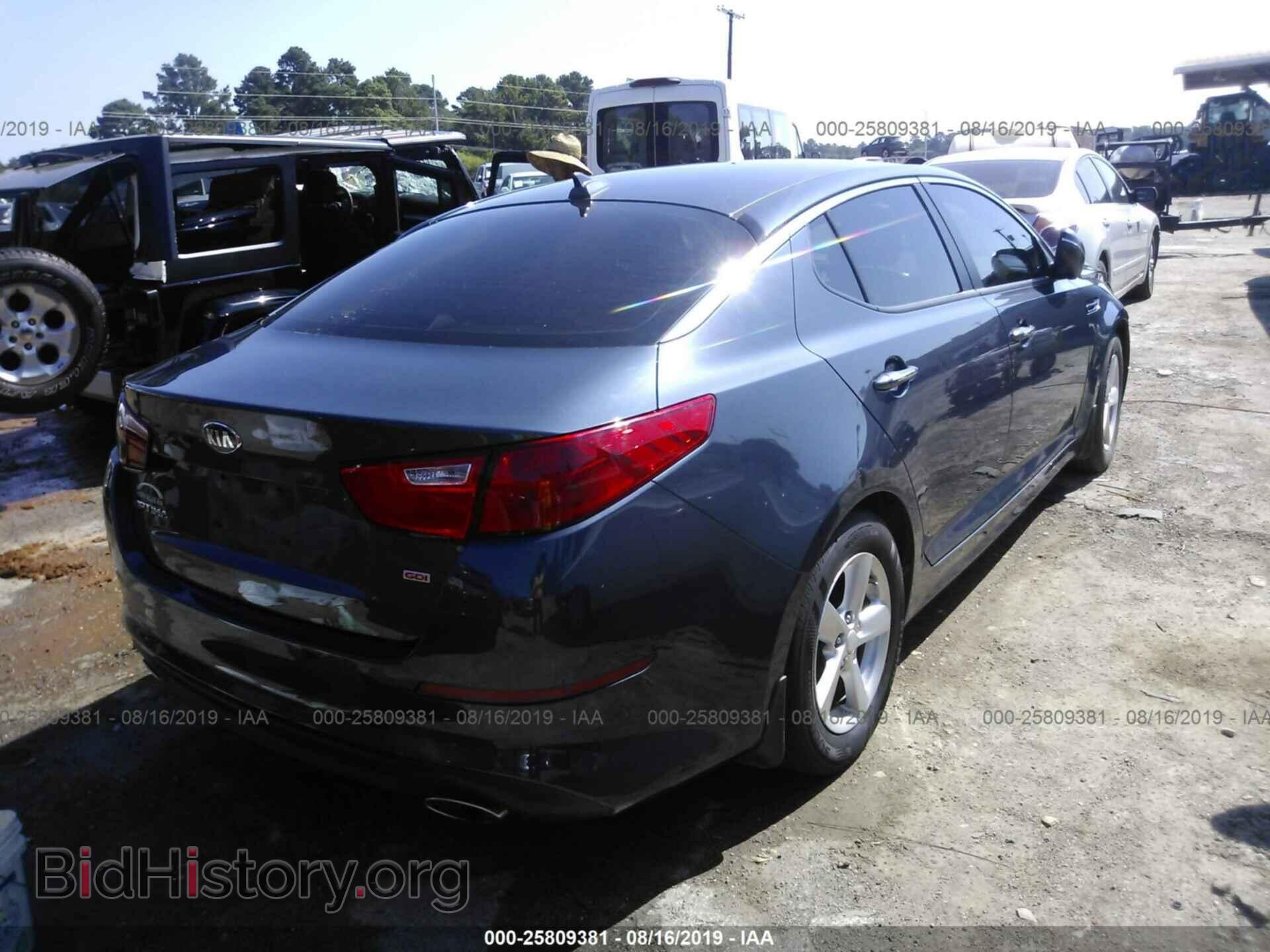 2015 KIA OPTIMA - VIN: KNAGM4A79F5593808 - Фото 4