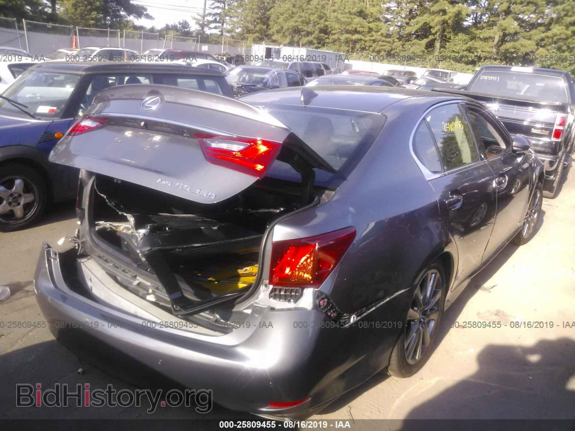 2015 LEXUS GS - VIN: JTHCE1BL7FA005564 - Фото 4
