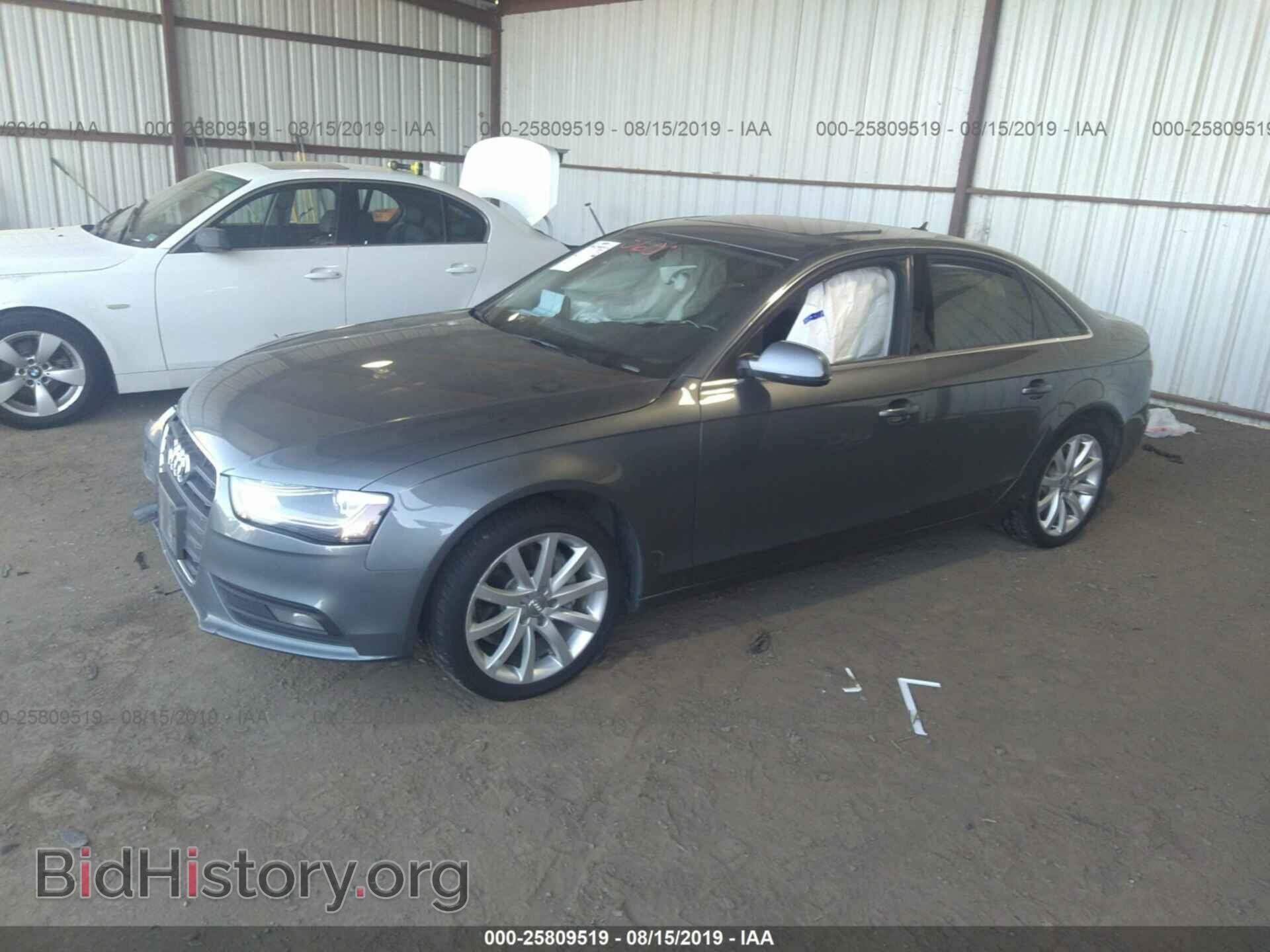 2013 AUDI A4 - VIN: WAUFFAFL3DN004484 - Photo 2