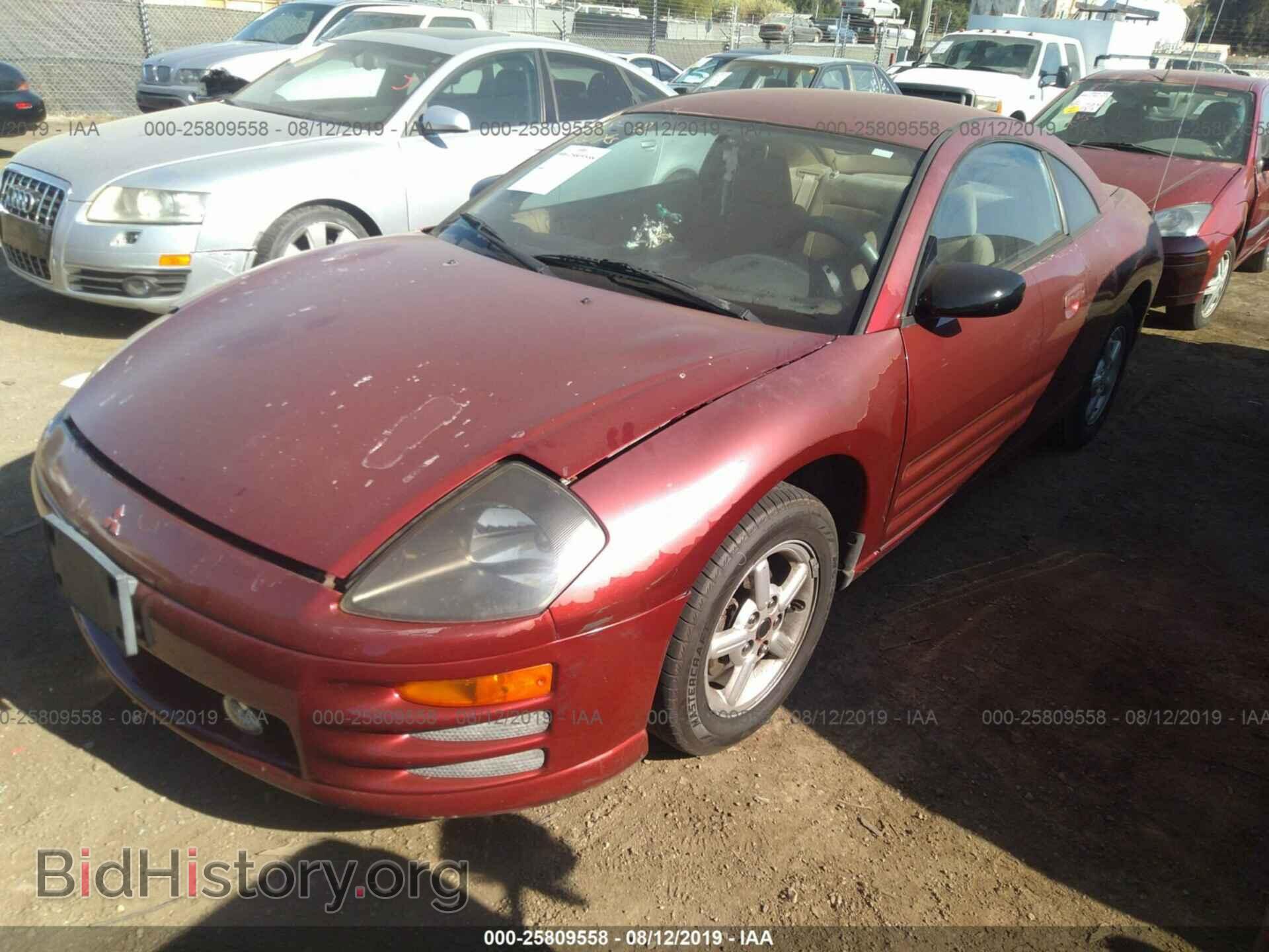 2000 MITSUBISHI ECLIPSE - VIN: 4A3AC34G6YE079982 - Фото 2