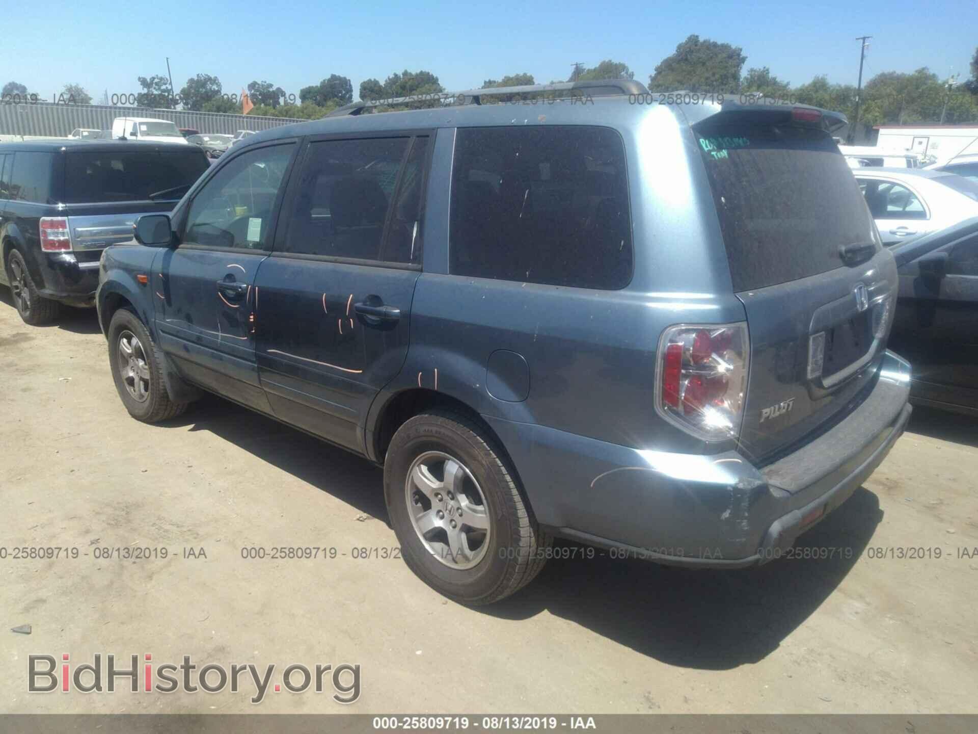 2006 HONDA PILOT - VIN: 5FNYF28526B004932 - Photo 3