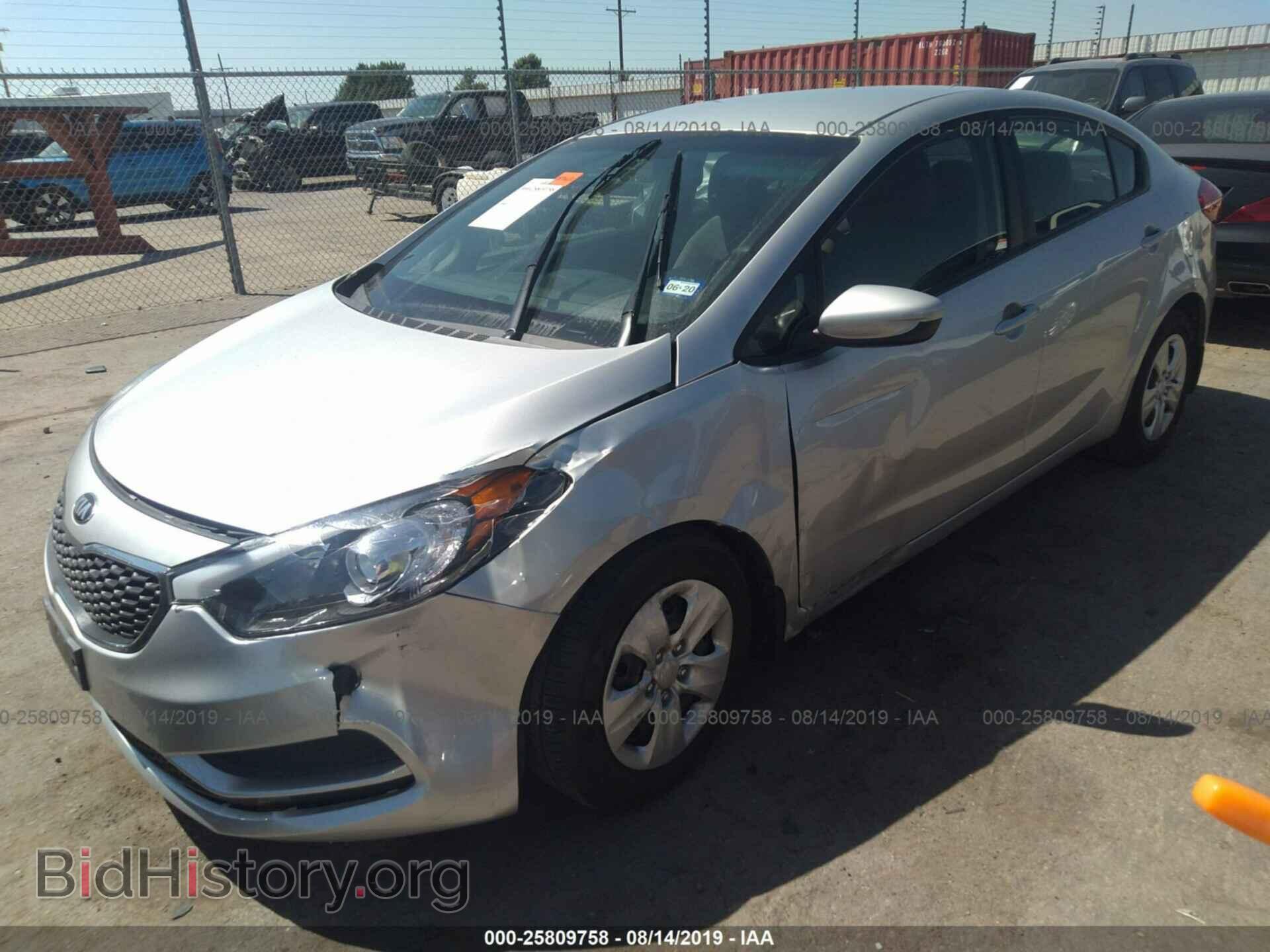 2015 KIA FORTE - VIN: KNAFK4A67F5261584 - Фото 2