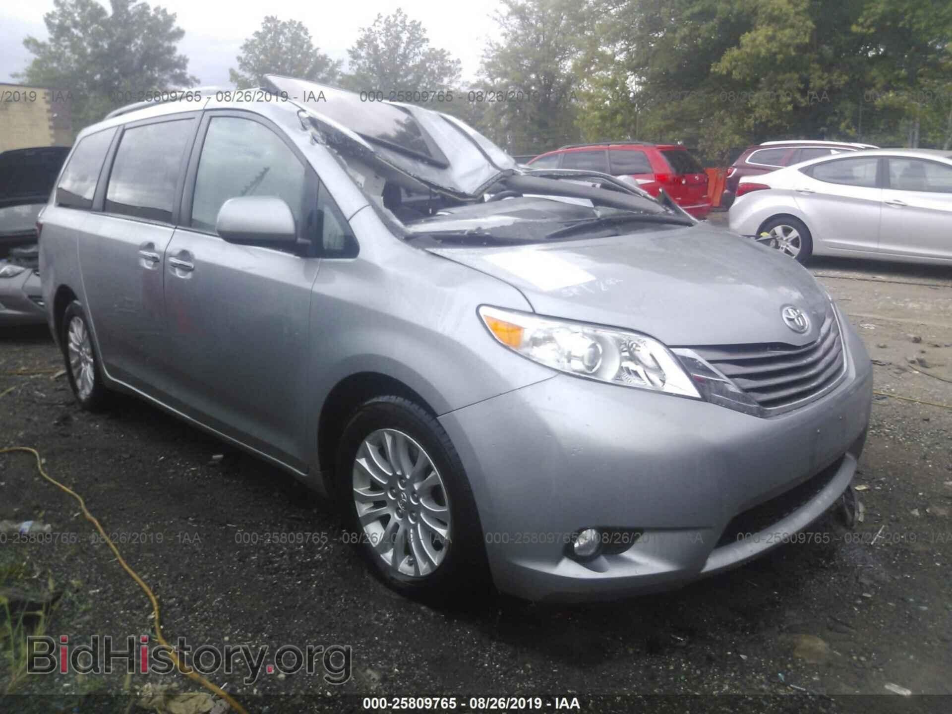 Photo 5TDYK3DC4FS645596 - TOYOTA SIENNA 2015