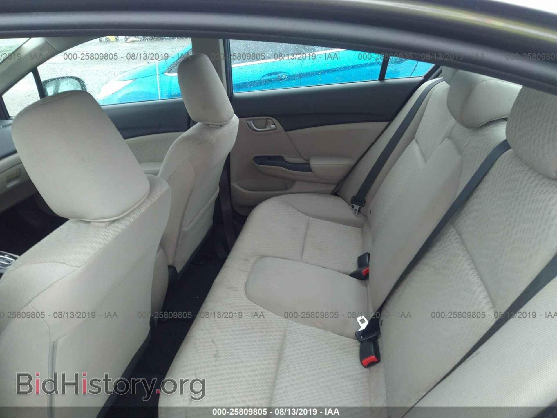 2014 HONDA CIVIC - VIN: 19XFB2F55EE034985 - Фото 8