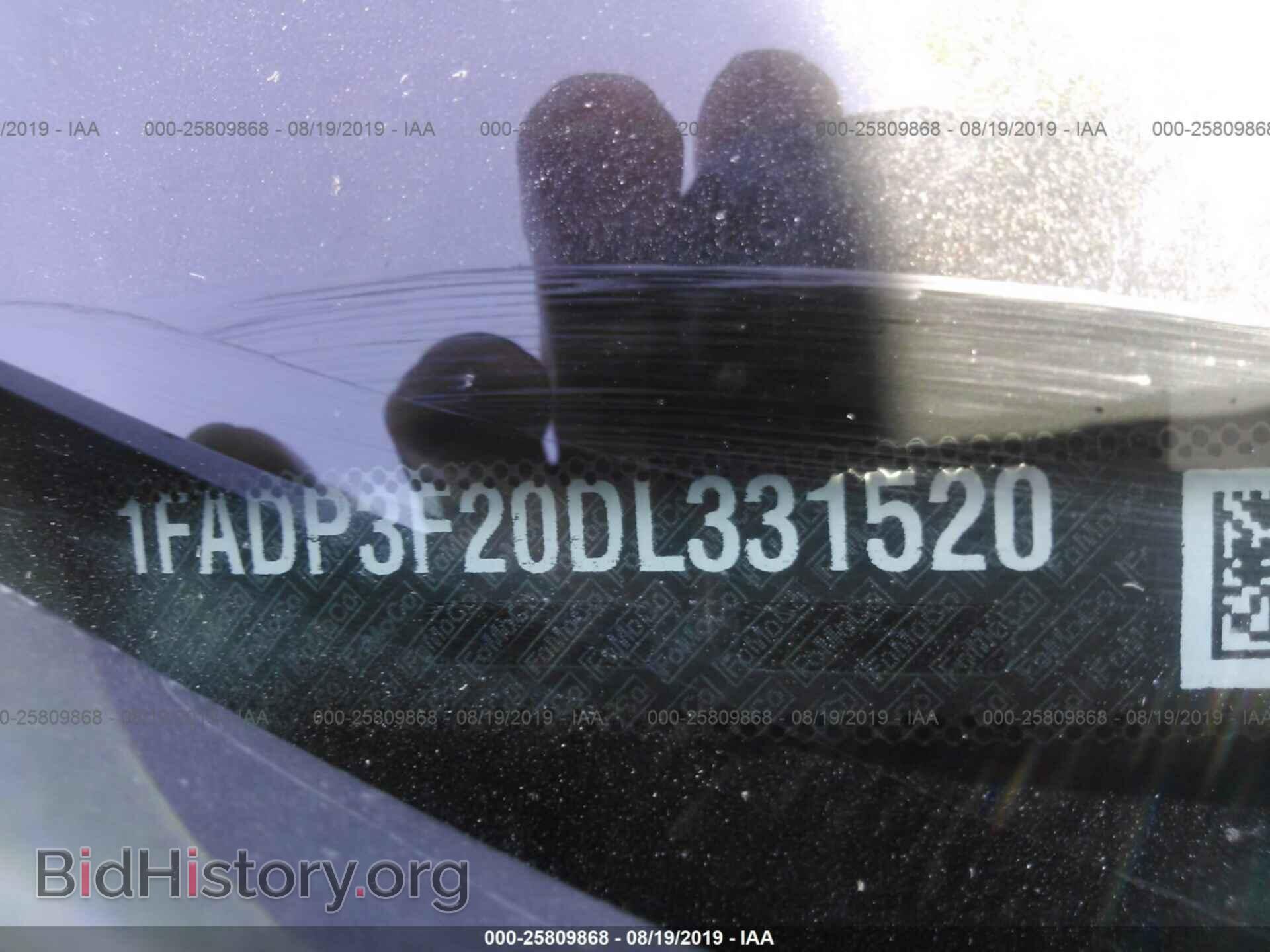 2013 FORD FOCUS - VIN: 1FADP3F20DL331520 - Фото 9