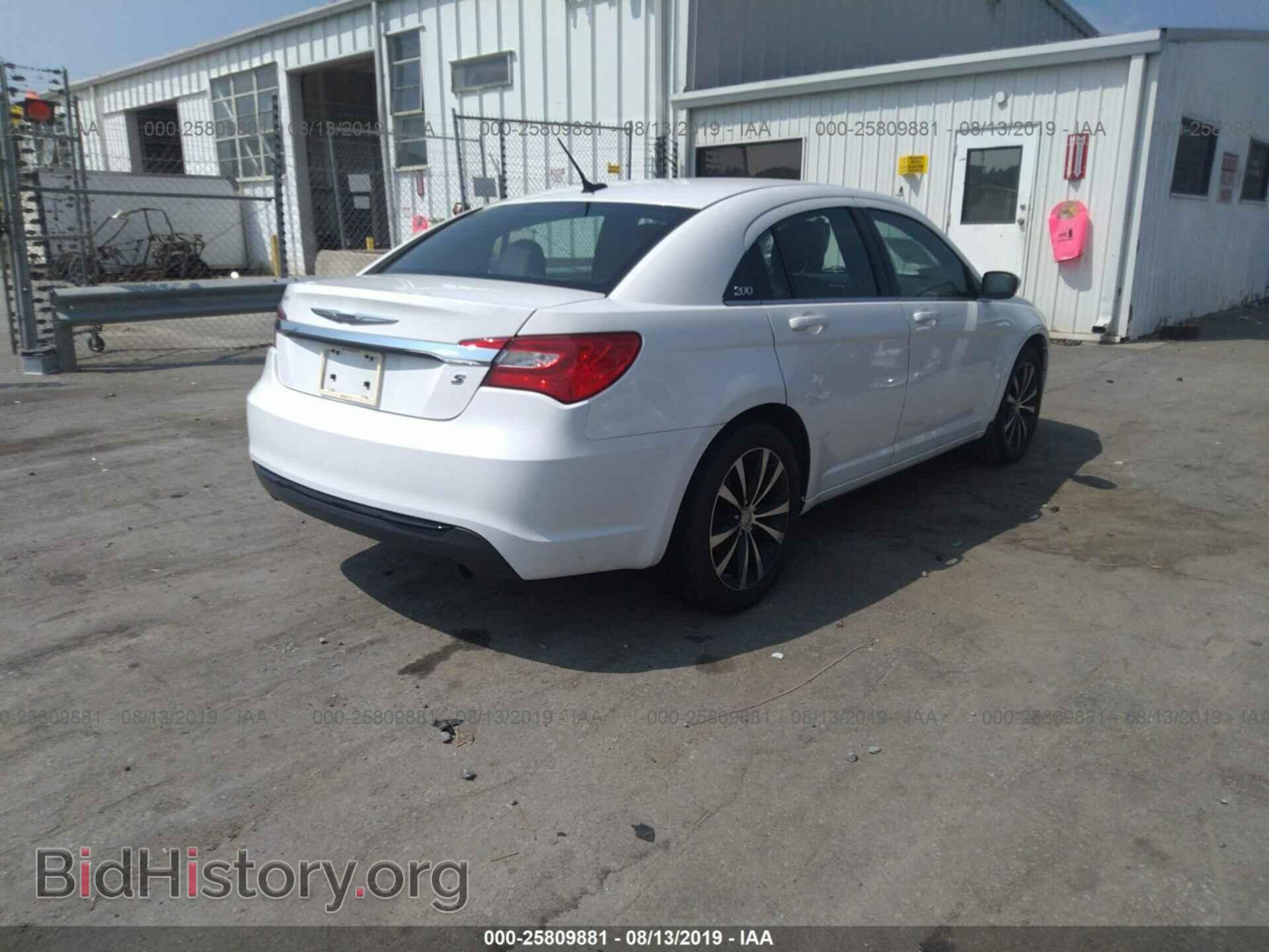 2013 CHRYSLER 200 - VIN: 1C3CCBBB5DN596122 - Фото 4