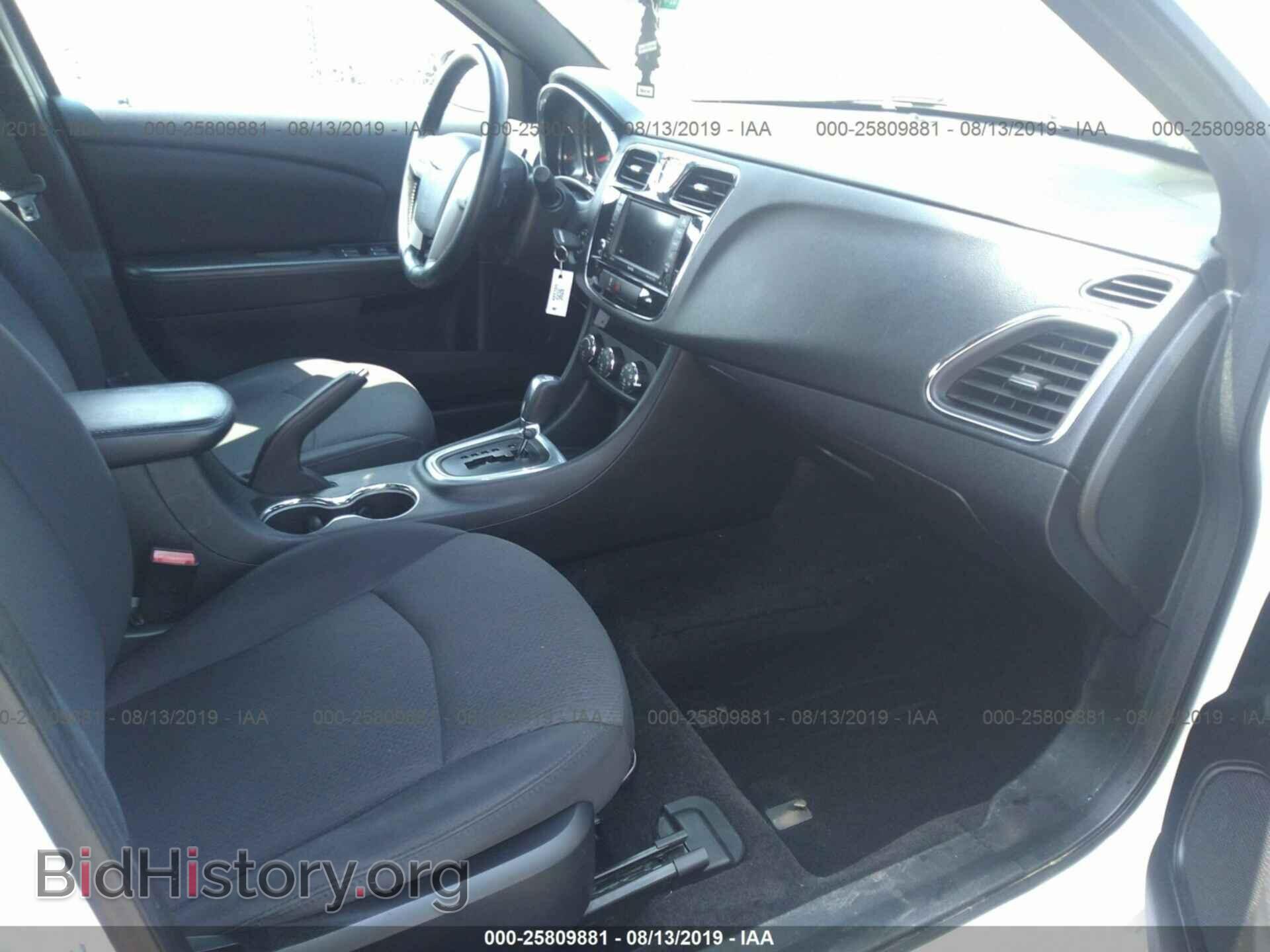 2013 CHRYSLER 200 - VIN: 1C3CCBBB5DN596122 - Фото 5
