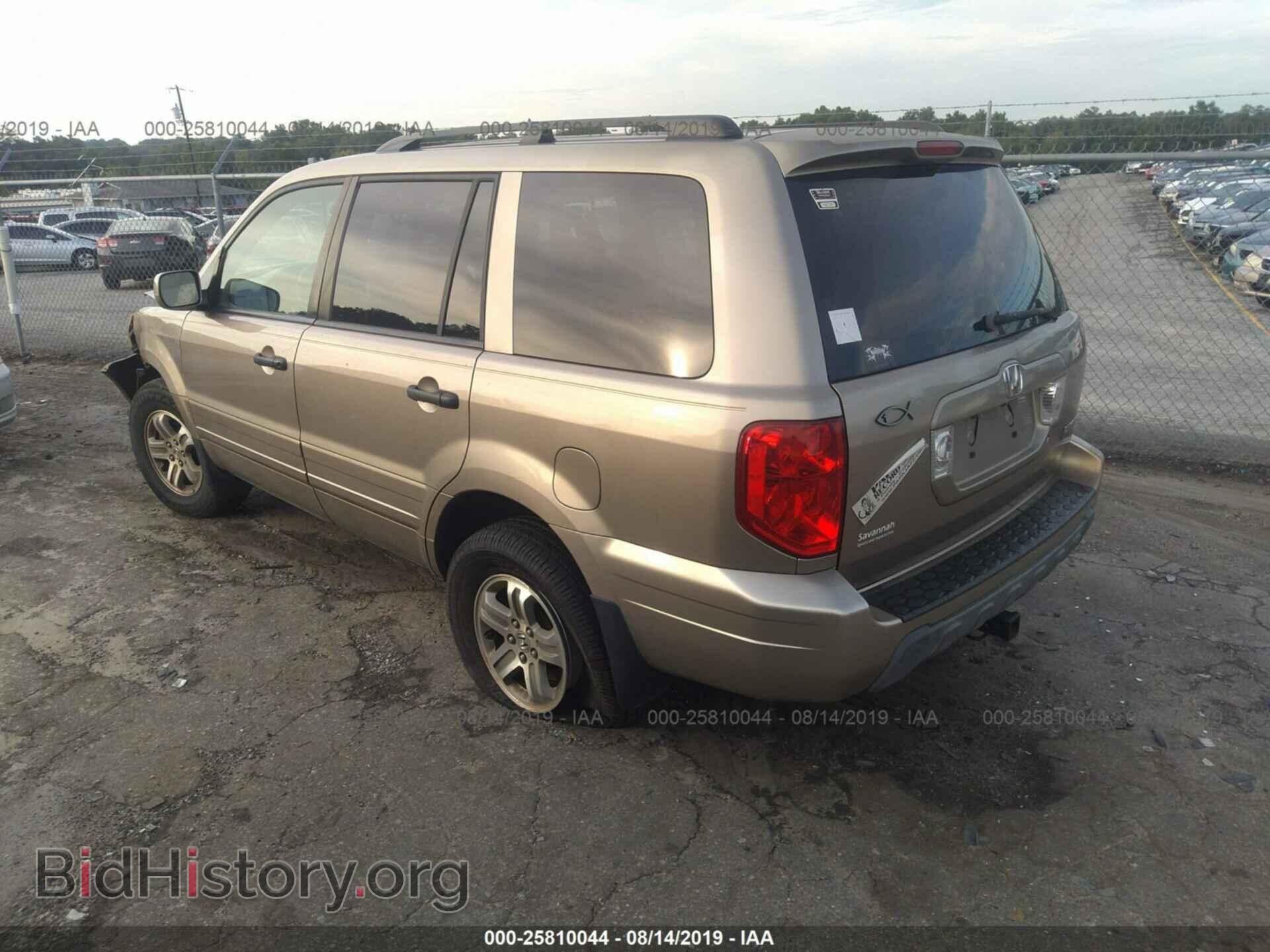 2005 HONDA PILOT - VIN: 2HKYF18735H548416 - Фото 3