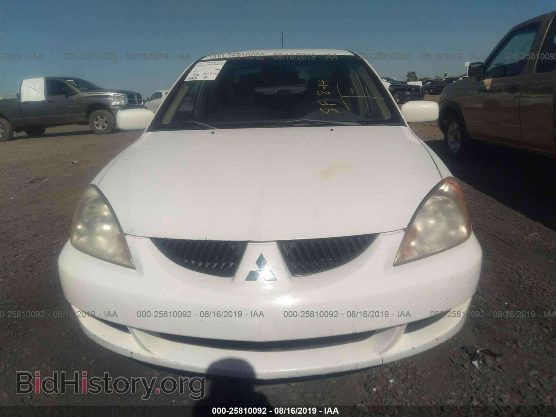 2005 MITSUBISHI LANCER - VIN: JA3AJ26E45U012540 - Фото 6