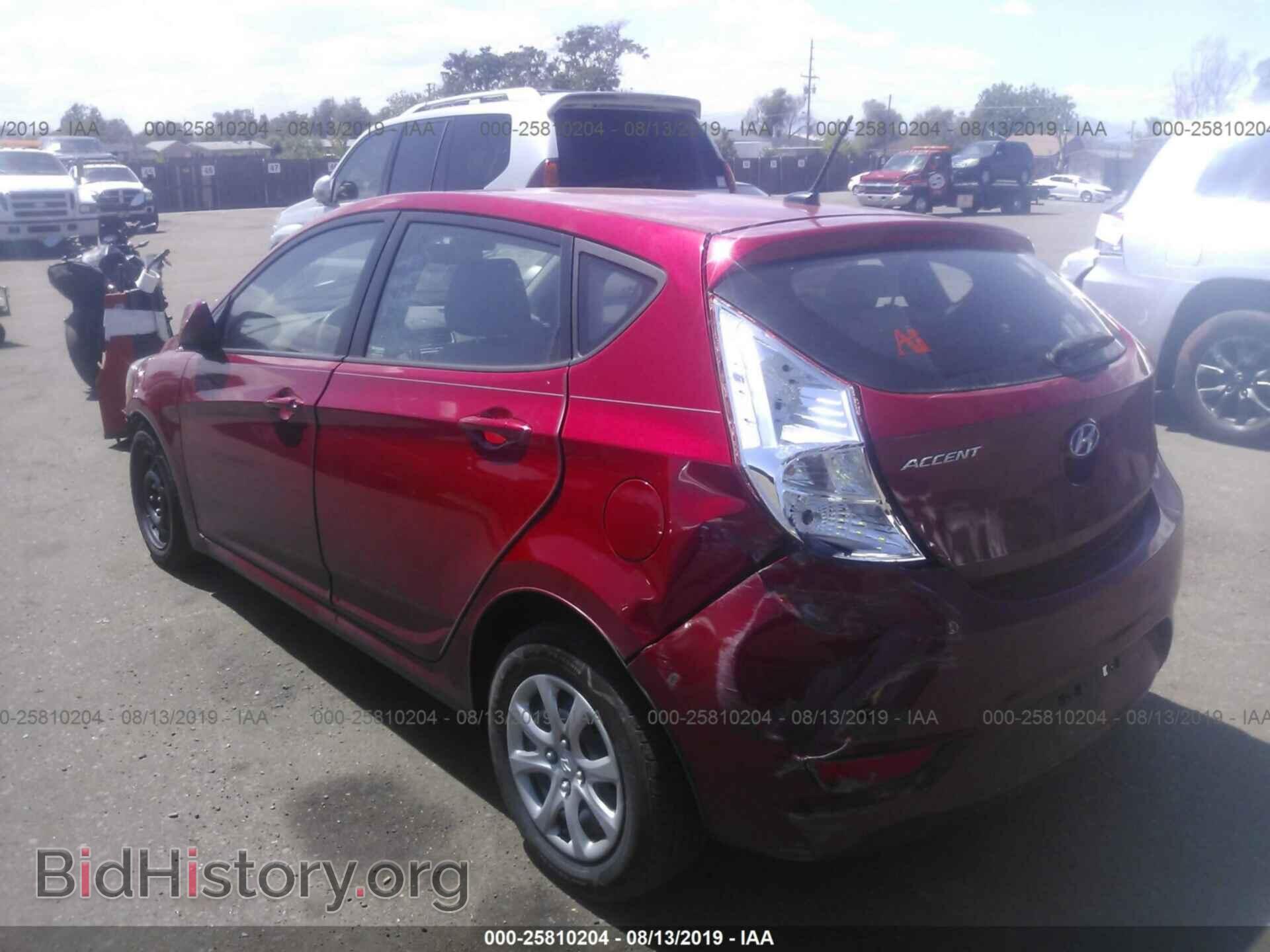 2013 HYUNDAI ACCENT - VIN: KMHCT5AE3DU061543 - Фото 3