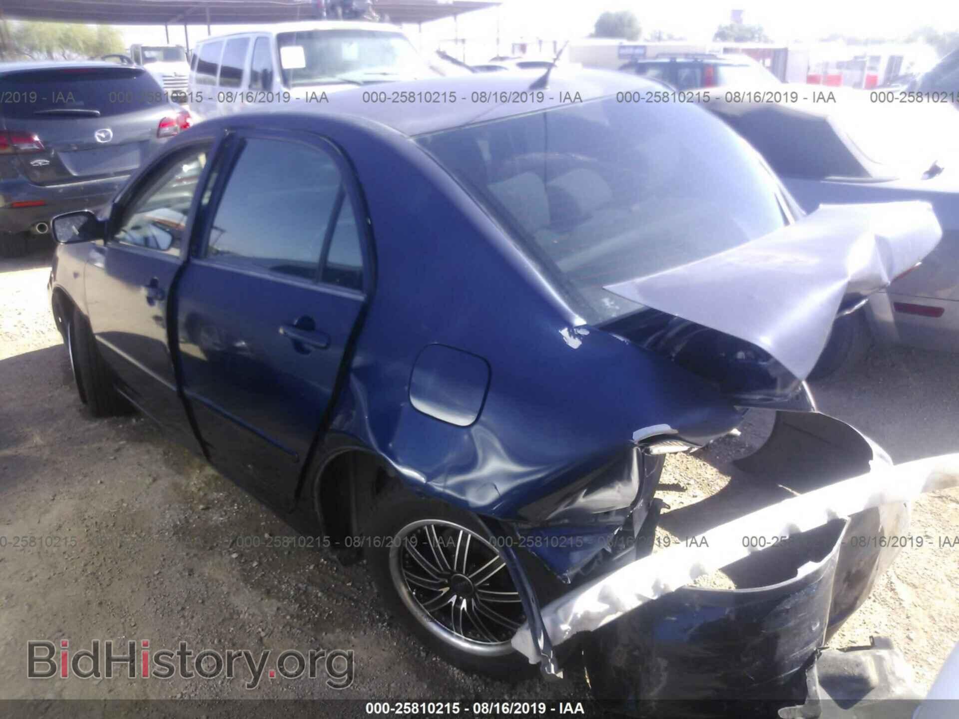 2005 TOYOTA COROLLA - VIN: JTDBR32E650054497 - Фото 3