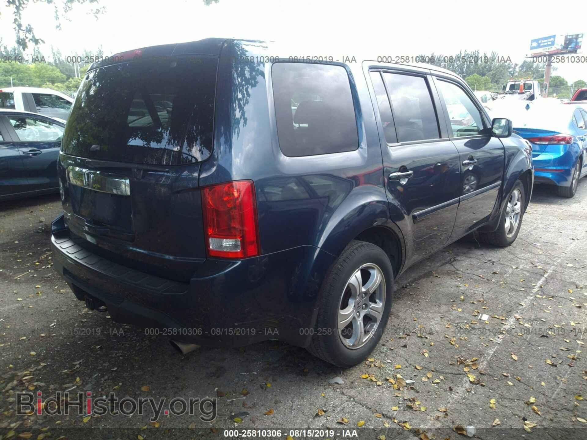 2012 HONDA PILOT - VIN: 5FNYF3H73CB016820 - Фото 4