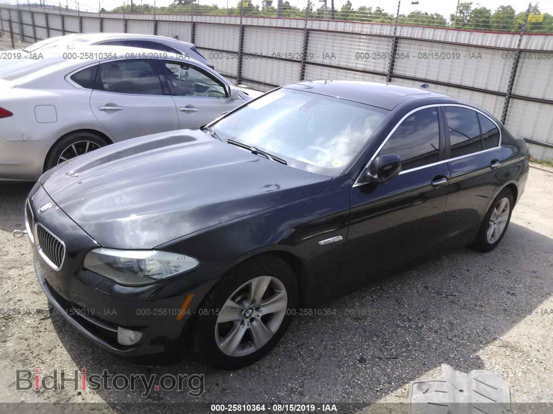 2012 BMW 528 - VIN: WBAXG5C57CDY29110 - Фото 2