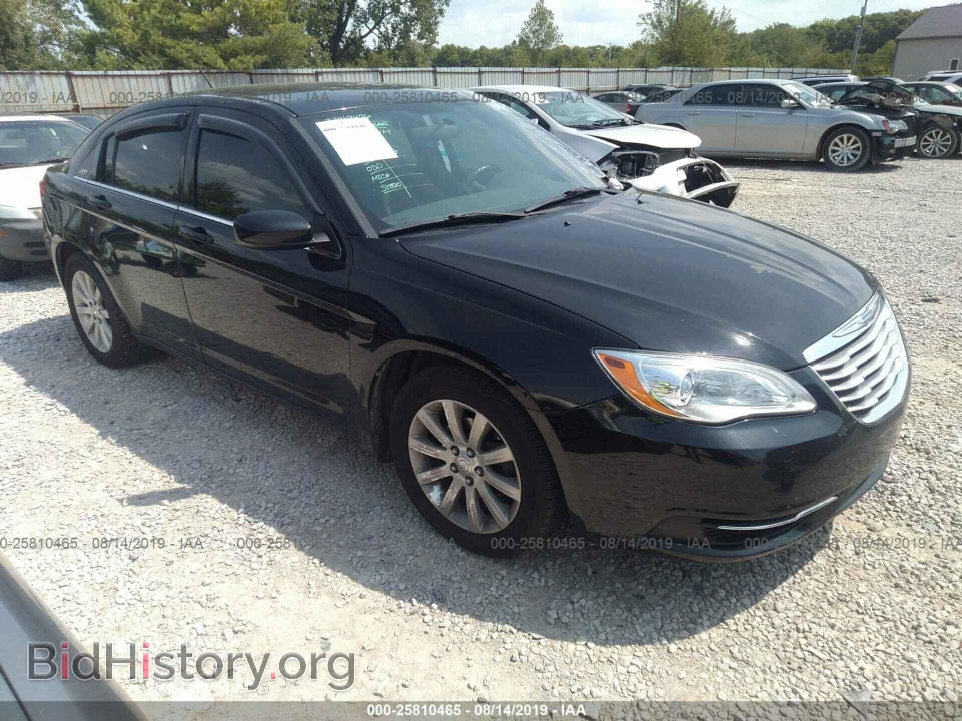 Фотография 1C3CCBBB0CN134470 - CHRYSLER 200 2012